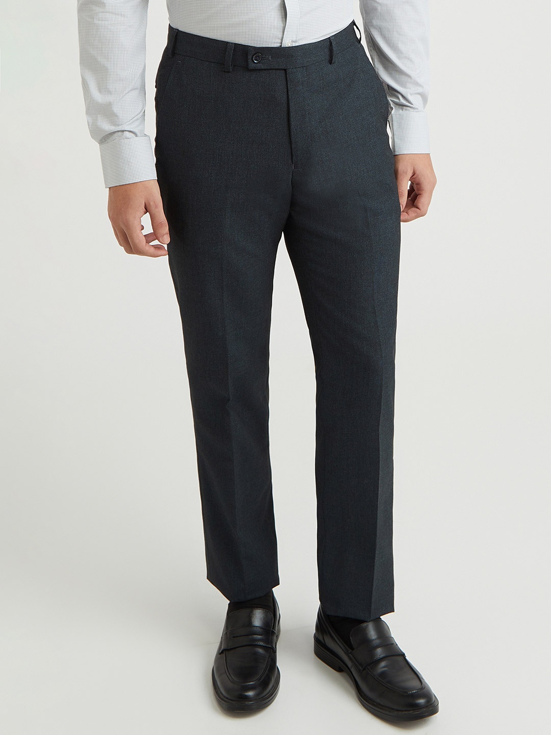 

Park Avenue Men Formal Trousers, Charcoal