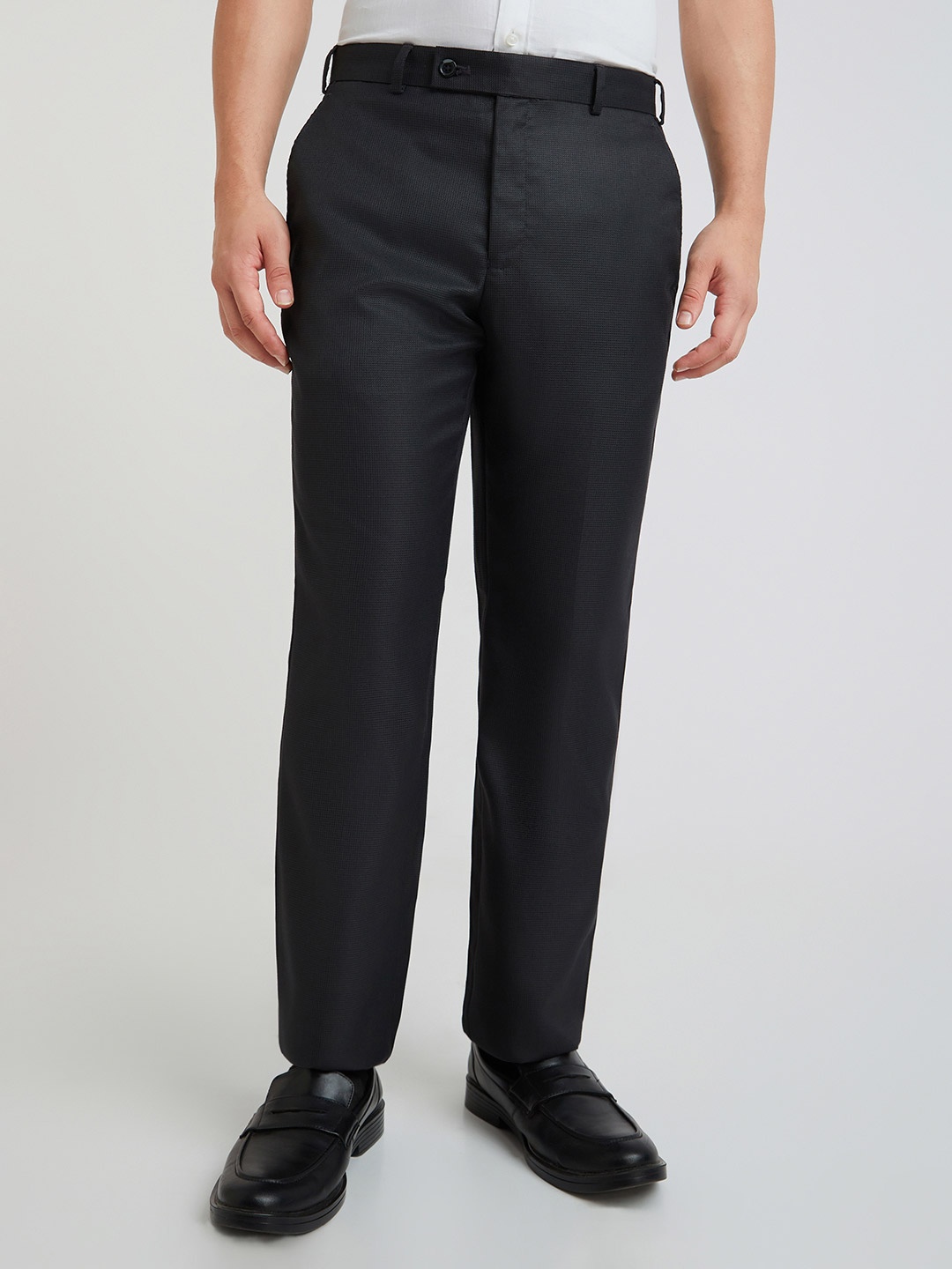 

Park Avenue Men Formal Trousers, Charcoal