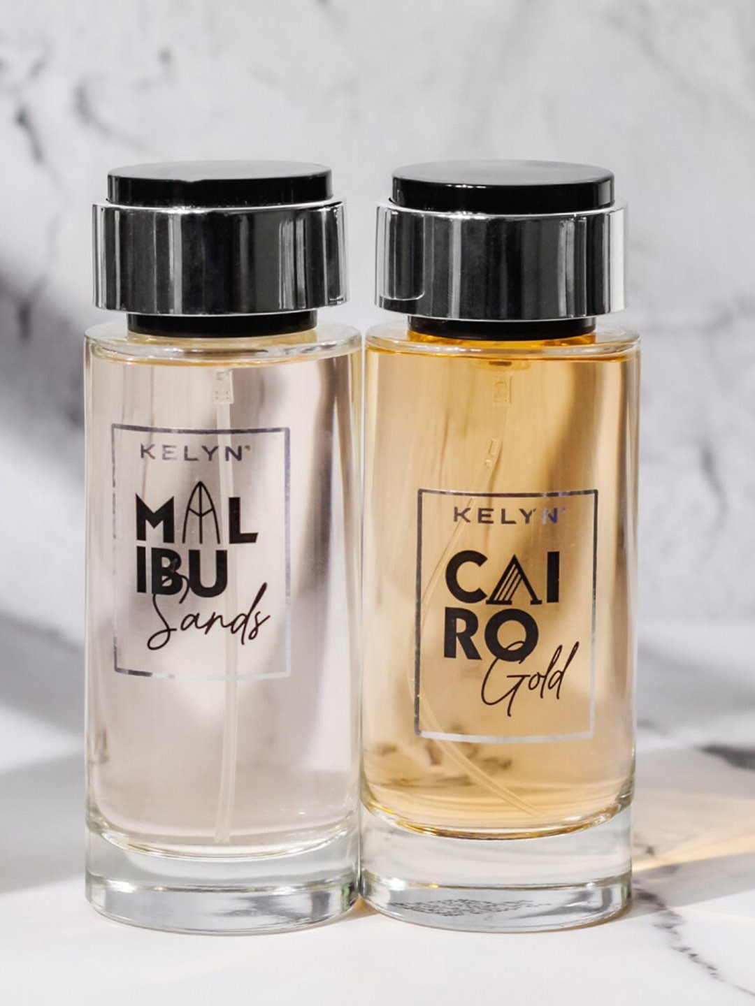 

KELYN Cairo Gold & Malibu Sands Eau De Parfum - 100ml Each, Multi