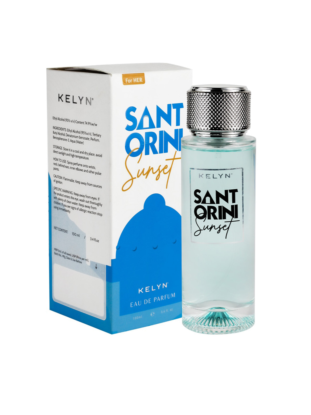 

KELYN Long Lasting Fragrance Perfume- 100ml, Multi