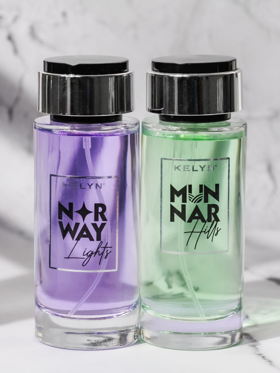

KELYN Men Set Of 2 Munnar Hills & Norway Lights Eau De Parfum-100ml Each, Multi