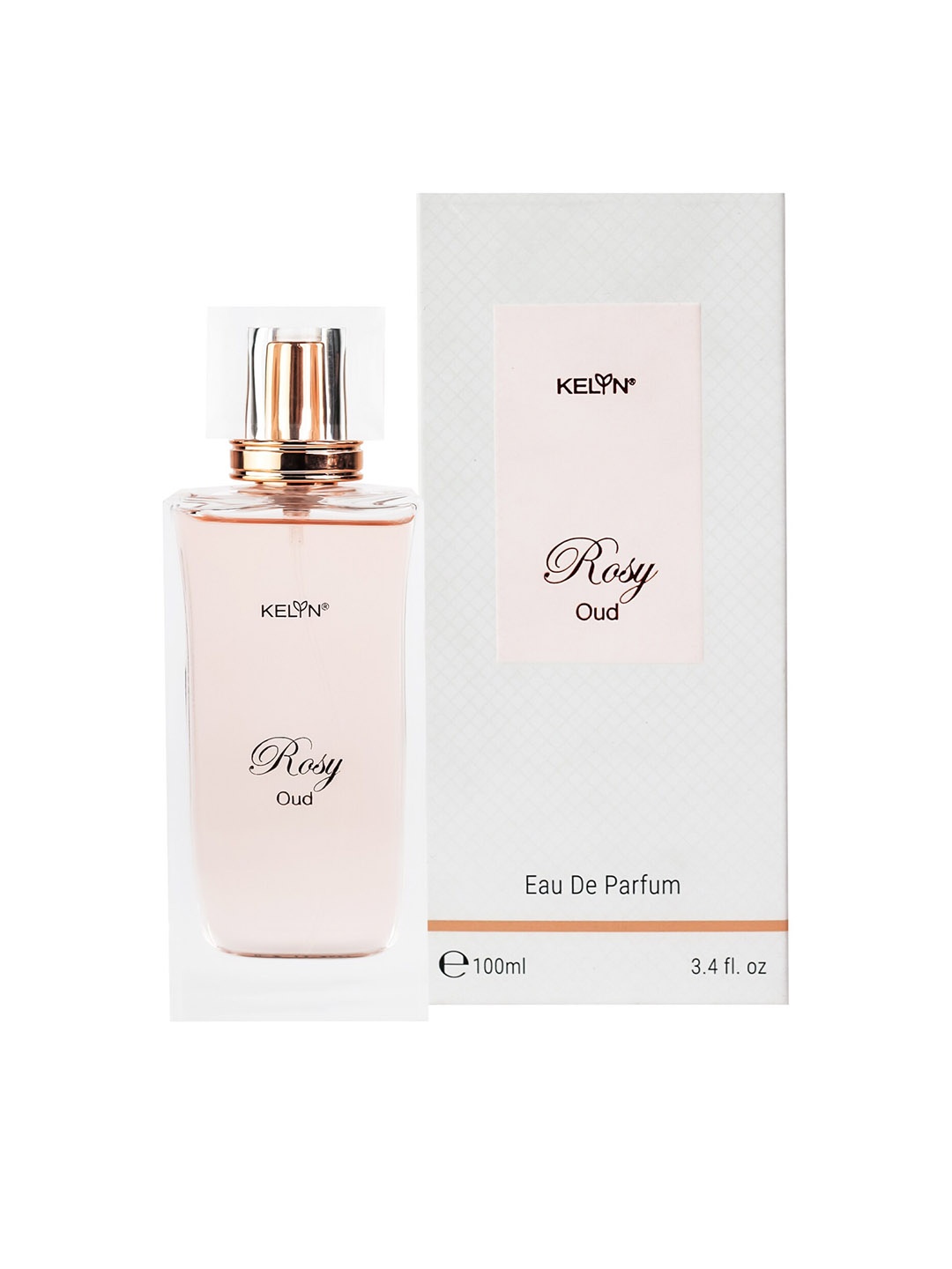 

KELYN Luxury Rosy Oud Eau De Parfum - 100ml & Love Body Mist - 200ml, Multi