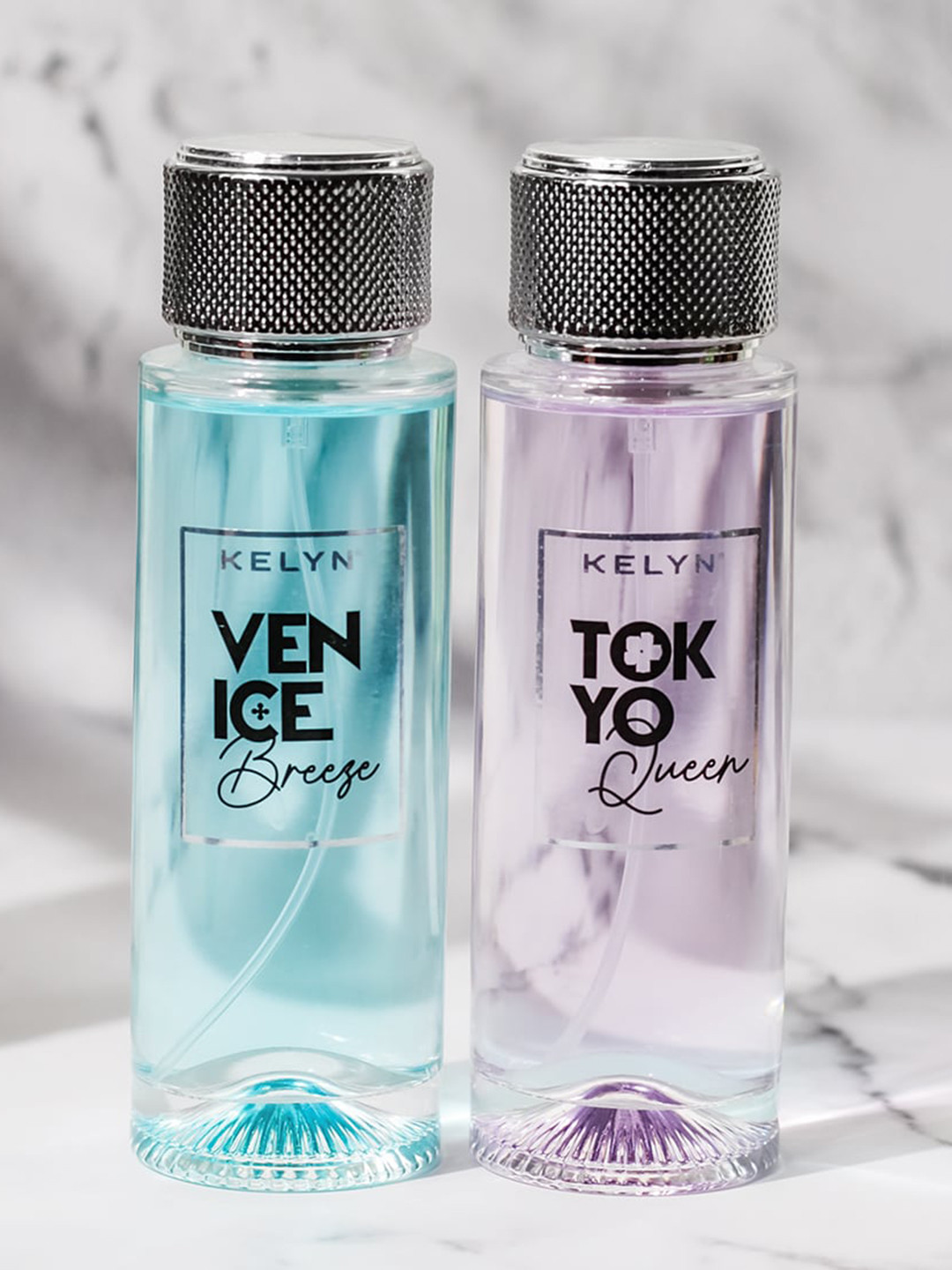 

KELYN Women Set Of 2 Venice Breeze & Tokyo Queen Long Lasting Eau De Parfum - 100ml Each, Multi
