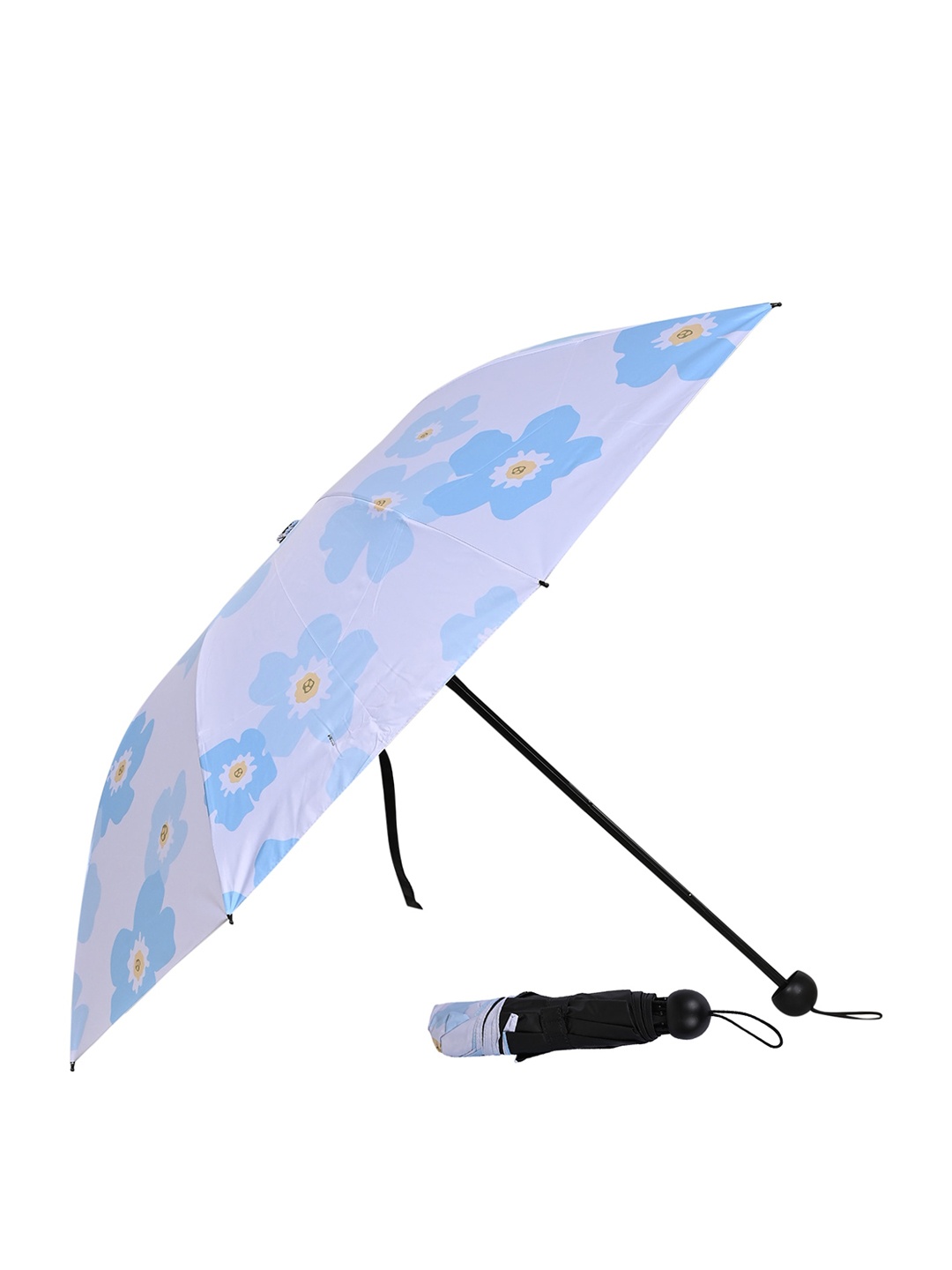 

LOOM LEGACY Manual 3 Fold Ethnic Motifs Umbrellas, White