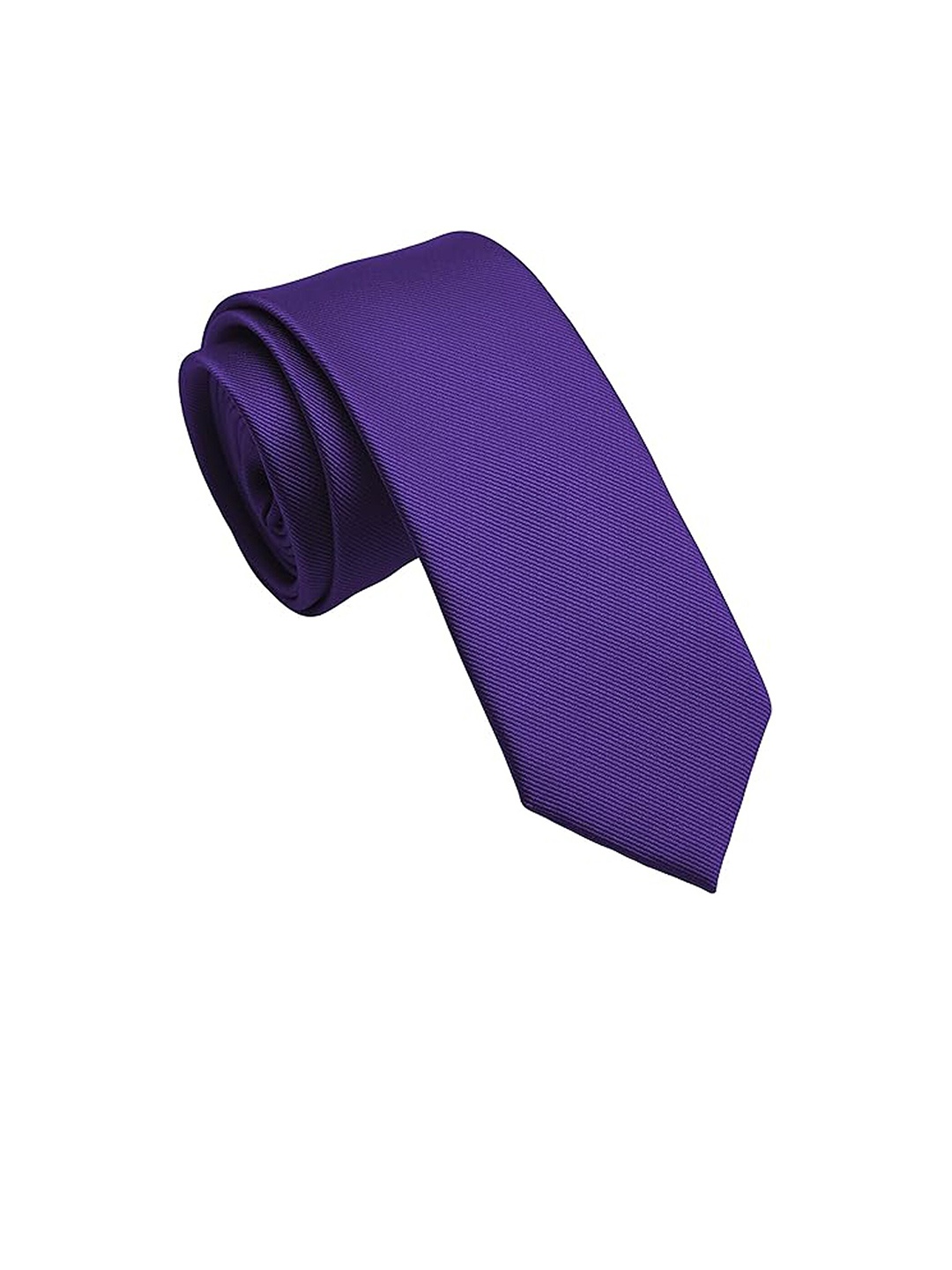 

KAEZRI Men Skinny Tie, Purple