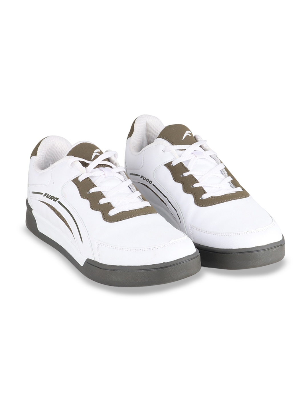 

FURO by Red Chief Men Round Toe Lightweight Sneakers, White