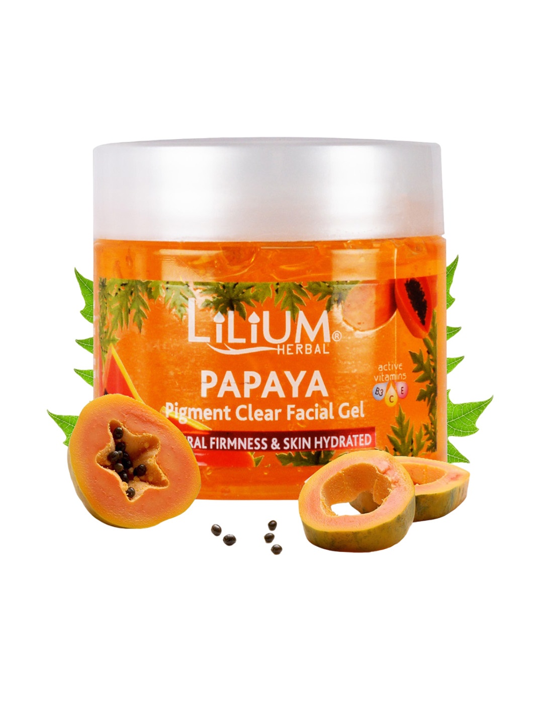 

Lilium Papaya Pigment Clear Facial Gel - 200ml, Orange