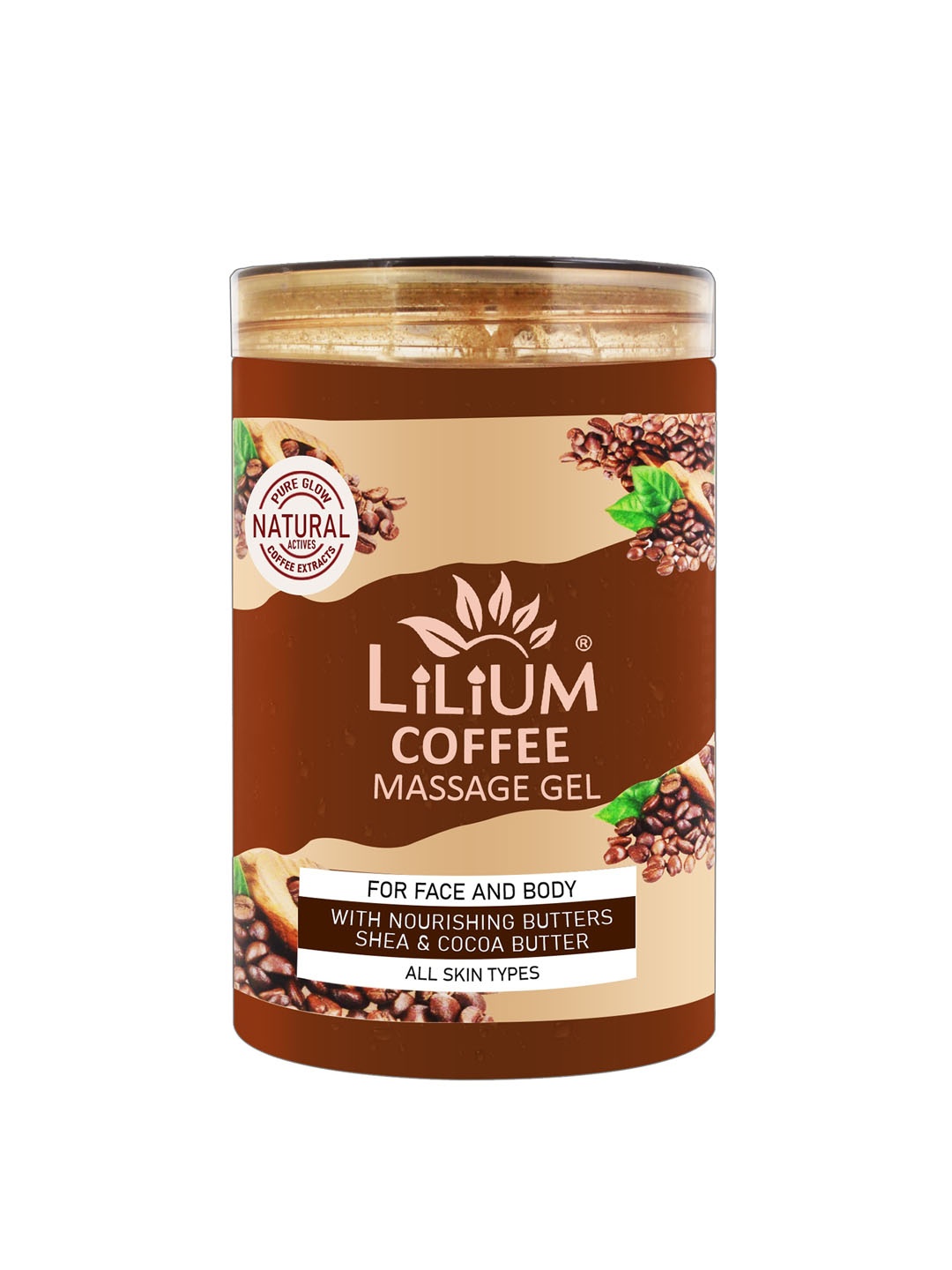 

Lilium Coffee Massage Gel 500 ml, Nude