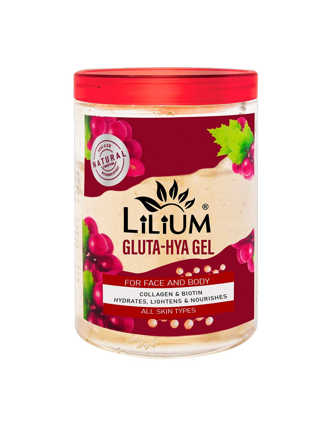 

Lilium Radiant Glow Gluta Hya Massage Gel For Hydration - 900ml, Nude