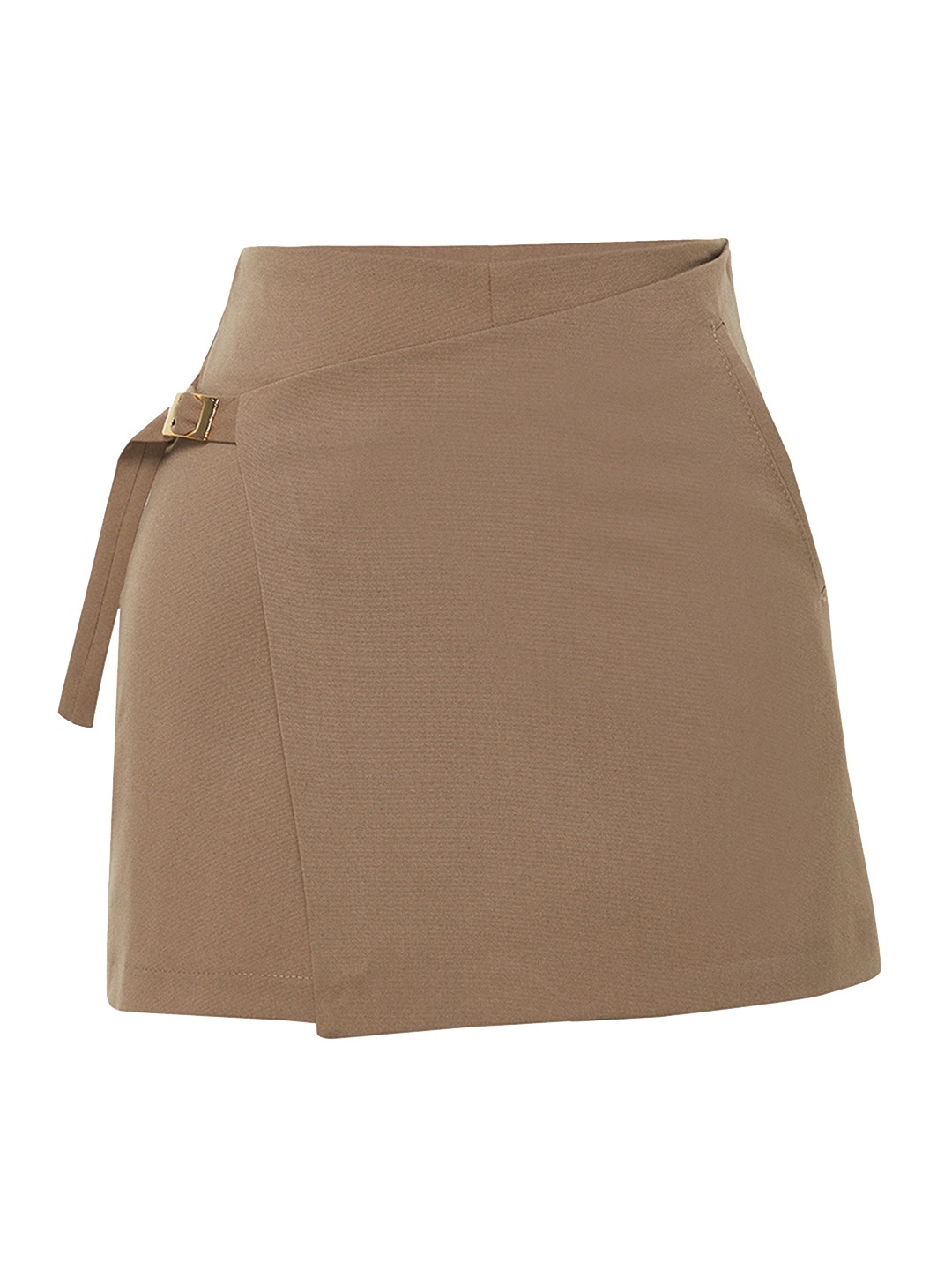 

Trendyol Mini Straight Skorts, Beige