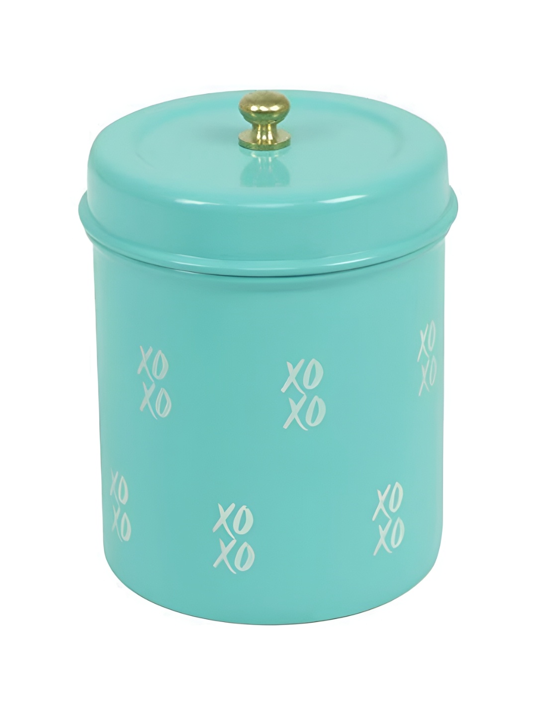 

Living With Elan Blue & White Printed Stainless Steel Canister