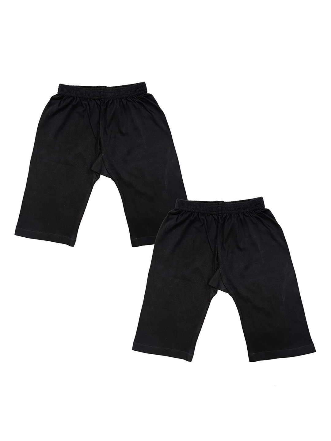 

BAESD Girls Pack of 2 Cotton Cycling Biker Shorts, Black