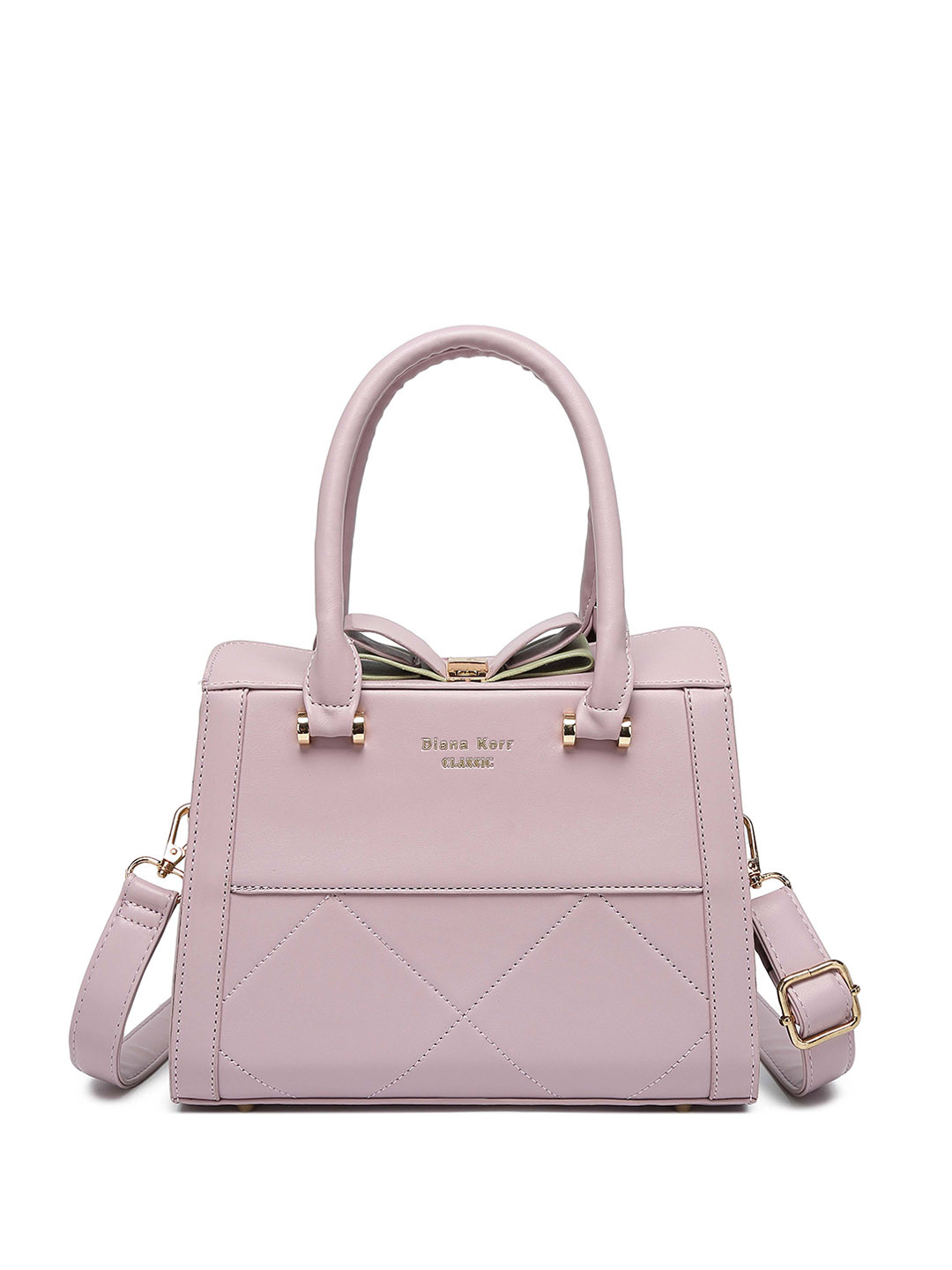 

Diana Korr PU Structured Handheld Bag, Purple