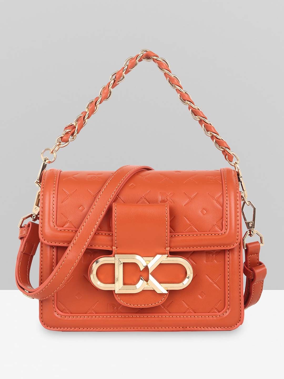 

Diana Korr Structured Handheld Bag, Orange