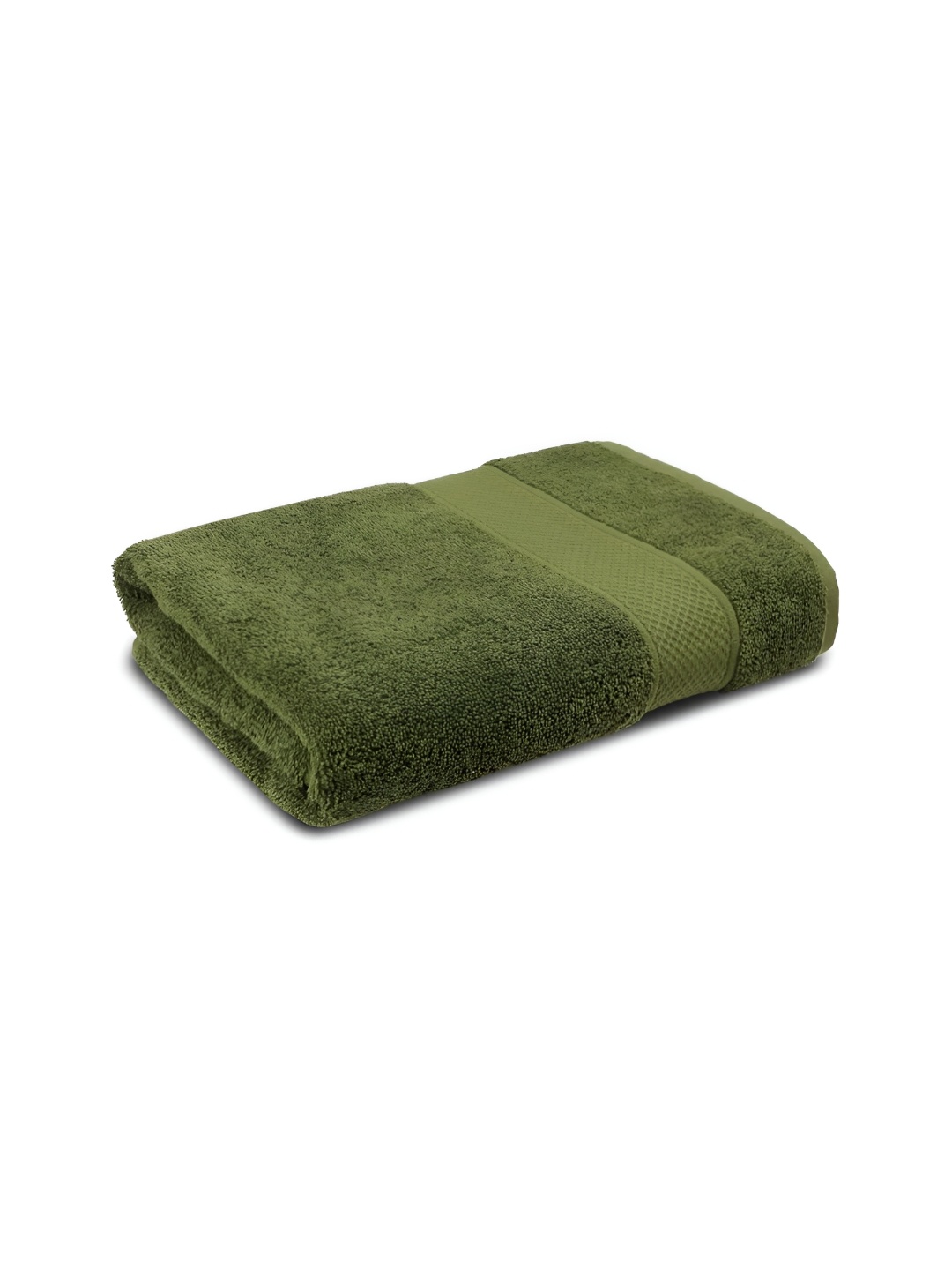 

Signature Green Cotton Bath Towel