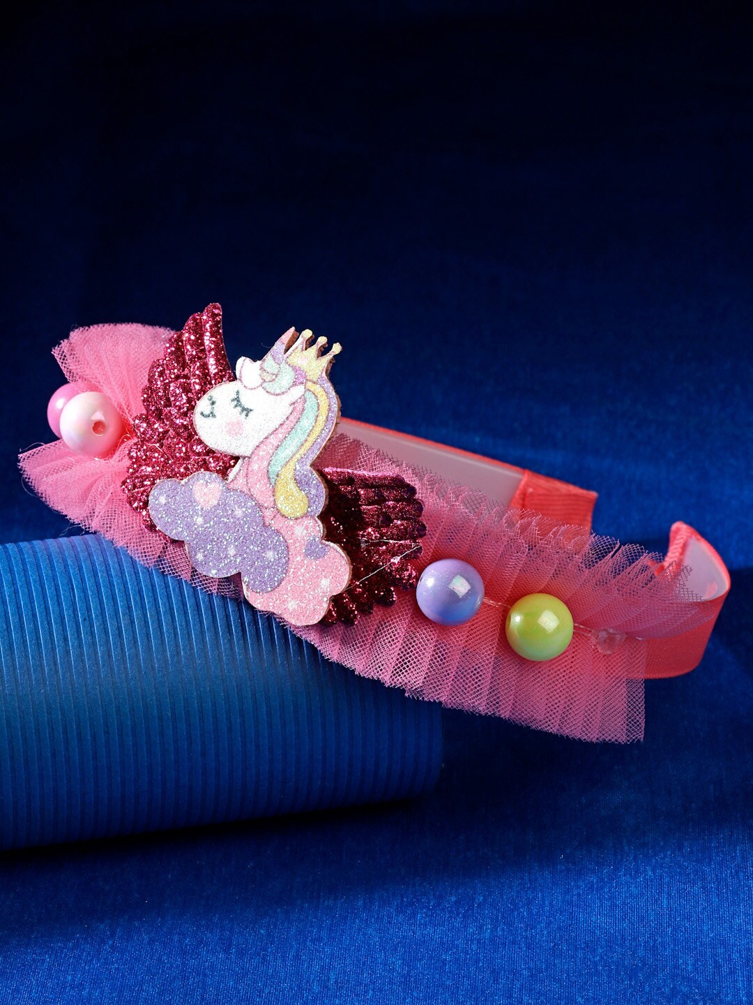 

Stoln Girls Unicorn Hairband, Orange