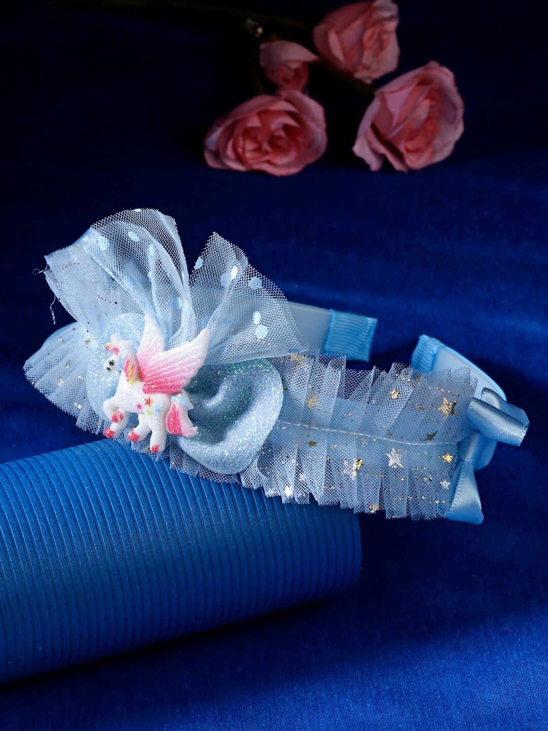 

Stoln Girls Unicorn Hairband, Blue