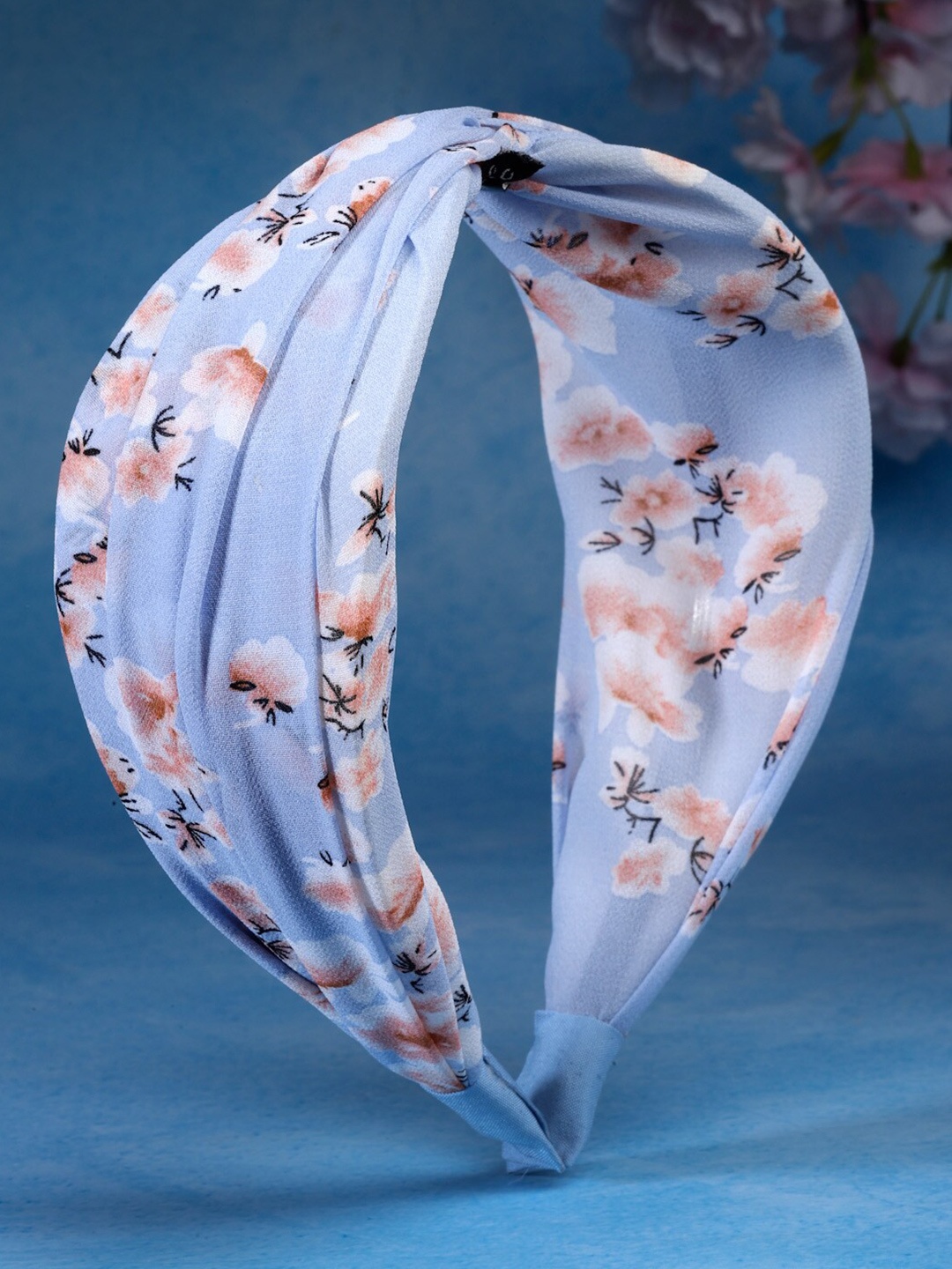 

Stoln Girls Printed Hairband, Blue