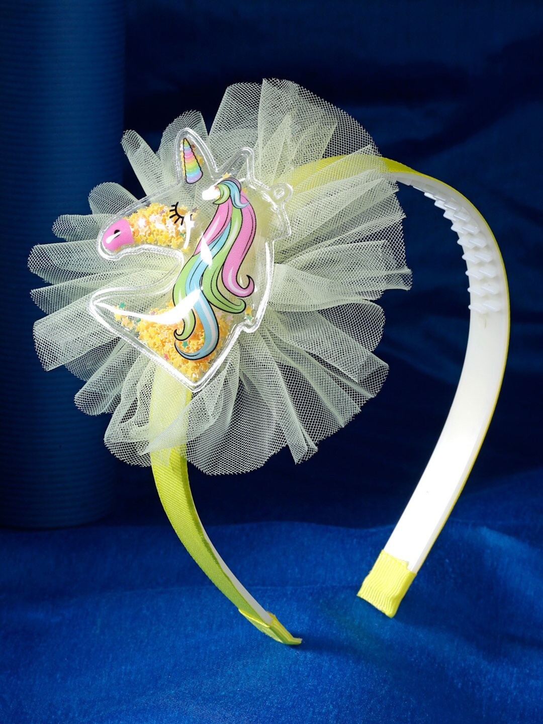 

Stoln Girls Unicorn with Net Hairband, Yellow