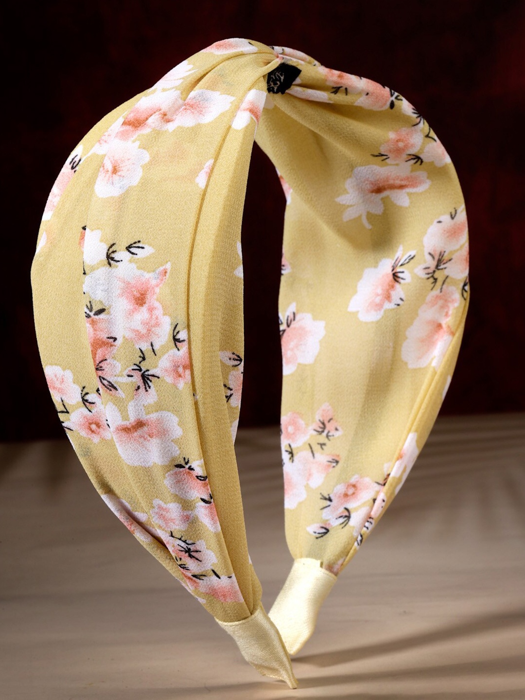 

Stoln Girls Floral Printed Hairband, Yellow