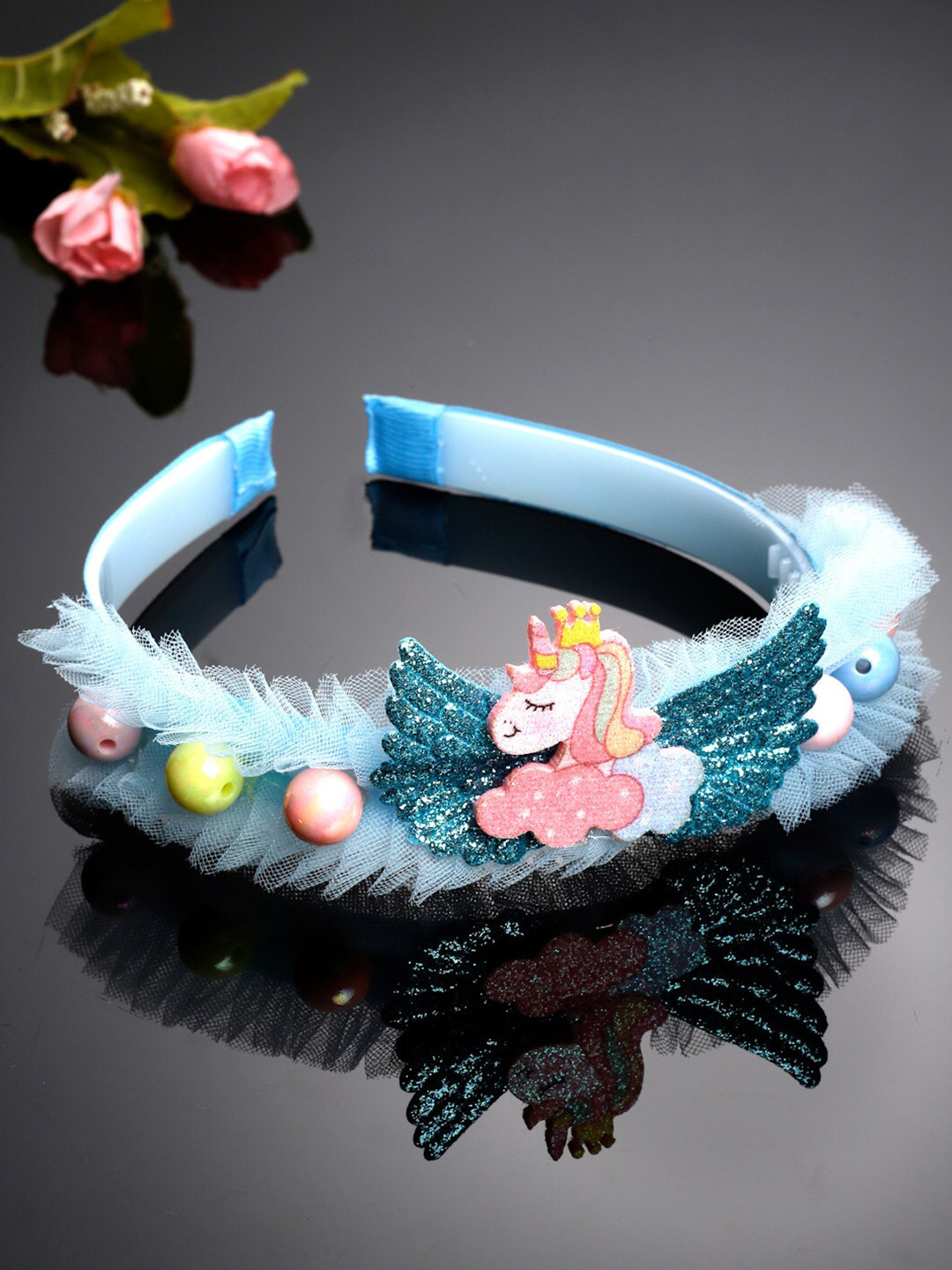 

Stoln Girls Unicorn Hairband, Blue