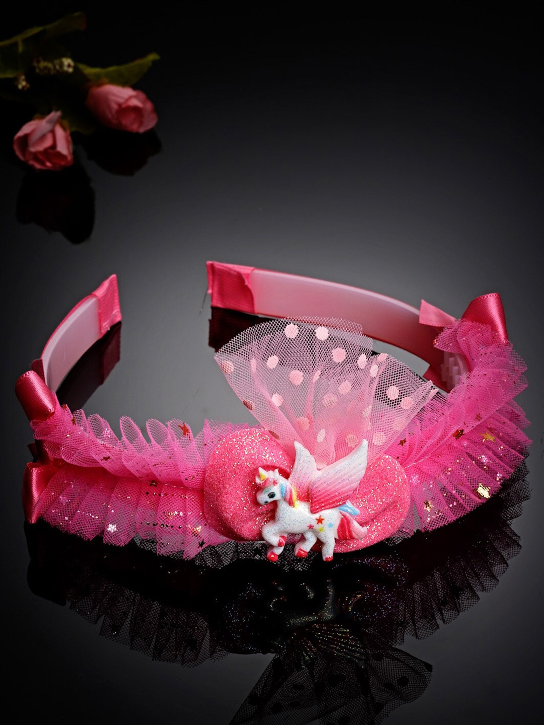 

Stoln Girls Embellished Unicorn Hairband, Pink