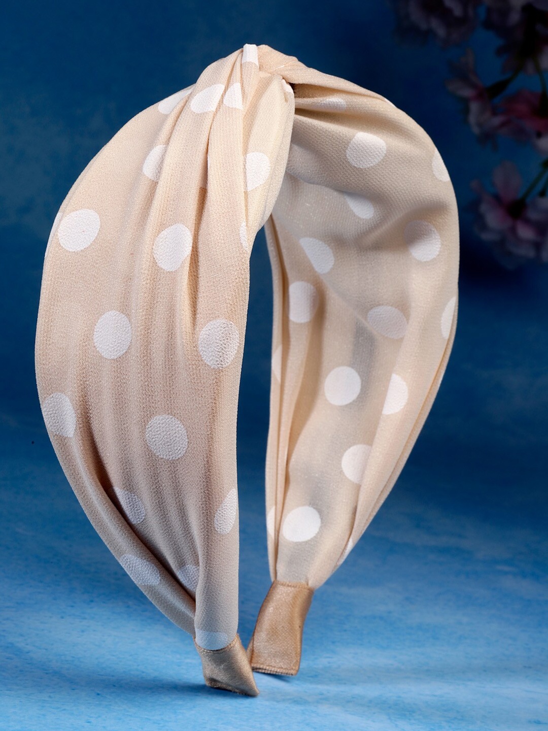

Stoln Girls Tie Die Hairband, Cream