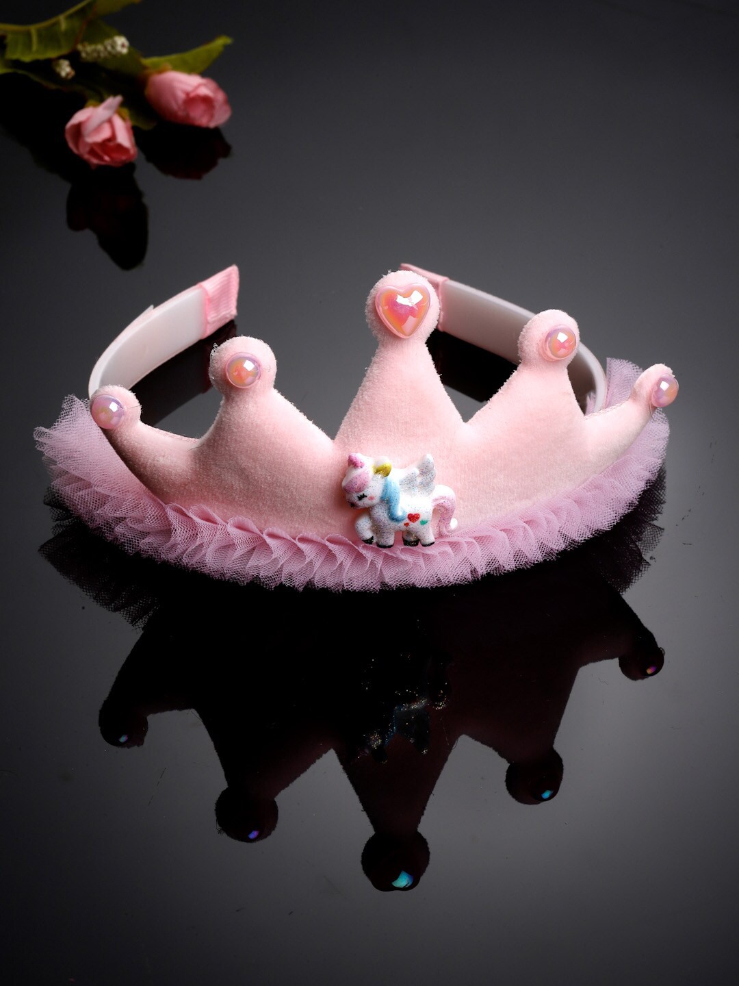 

Stoln Girls Crown Details Hairband, Pink