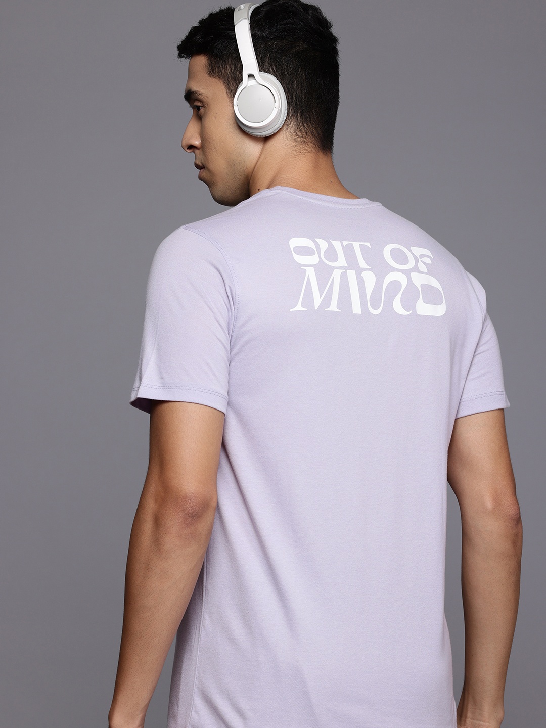 

HRX by Hrithik Roshan Printed Casual T-shirt, Lavender