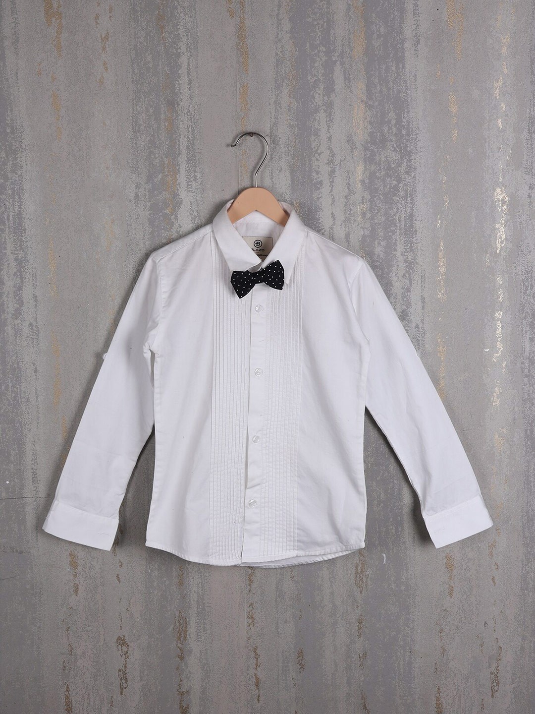

Albion Boys Pure Cotton Casual Shirt, White