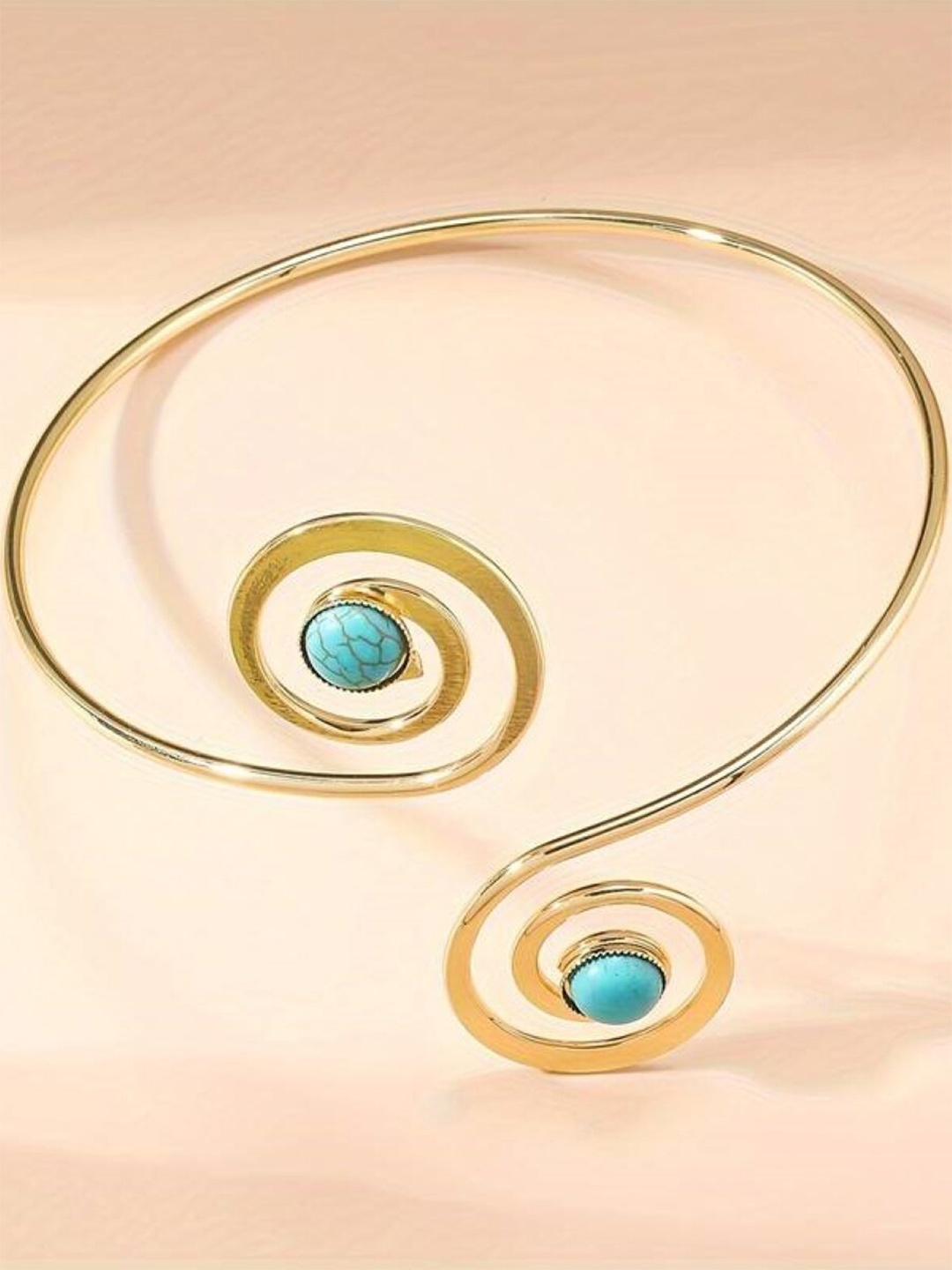 

EL REGALO Gold-Plated Armlet Bracelet