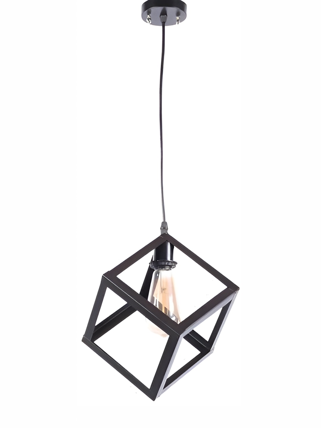 

Whiteray Black Abstract Shaped Metal Contemporary Ceiling Lamp