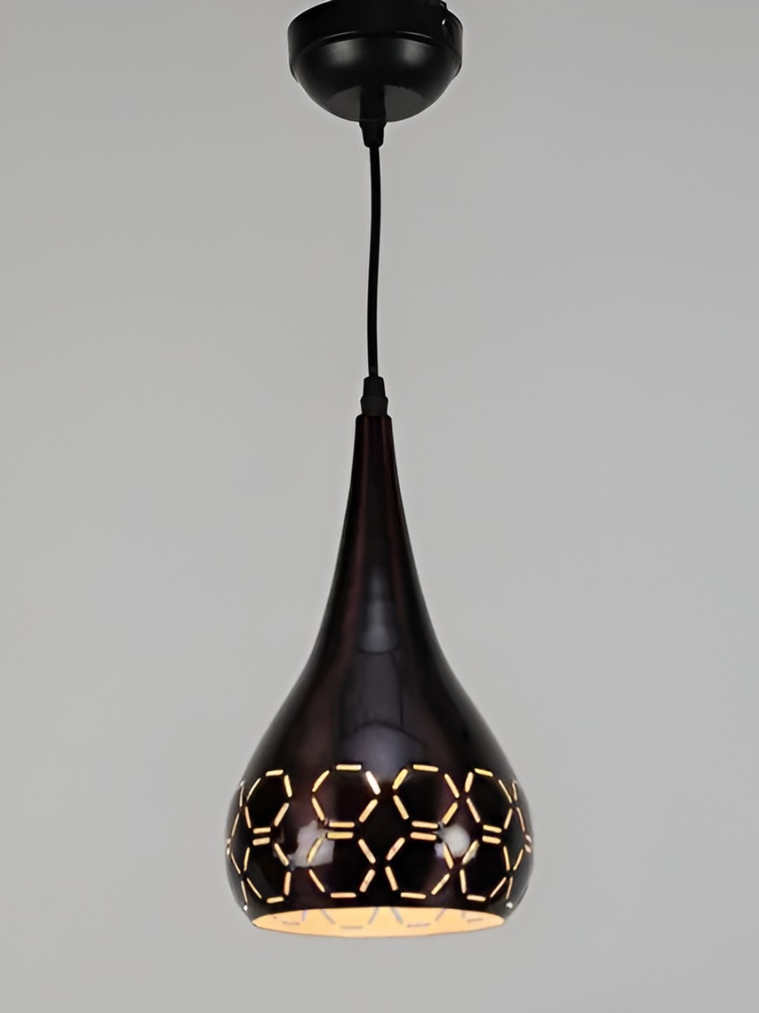 

Whiteray Black Aluminium Quirky Ceiling Lamp