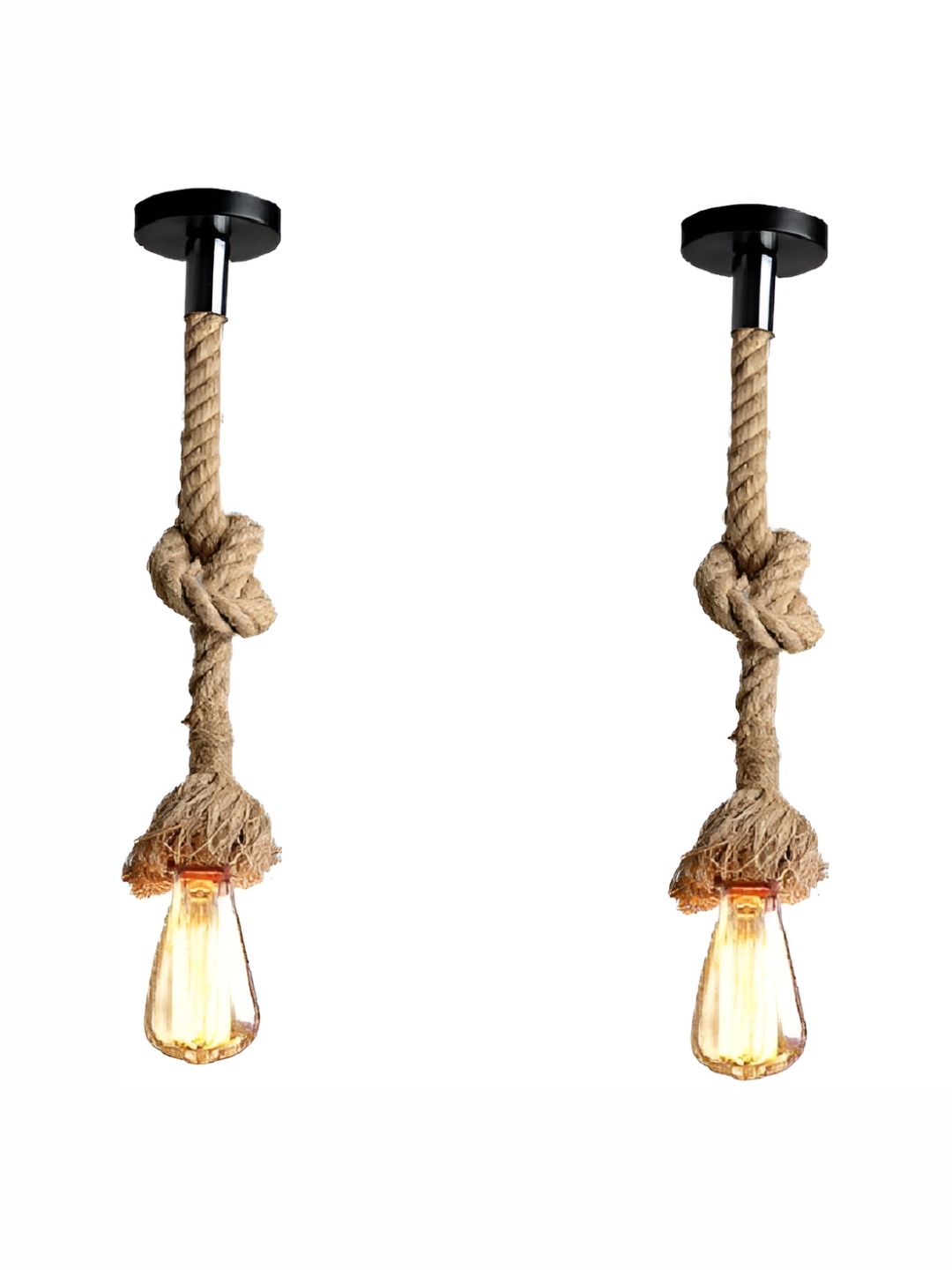 

Whiteray Beige 2 Pieces Wooden Contemporary Abstract Shaped Ceiling Lamps