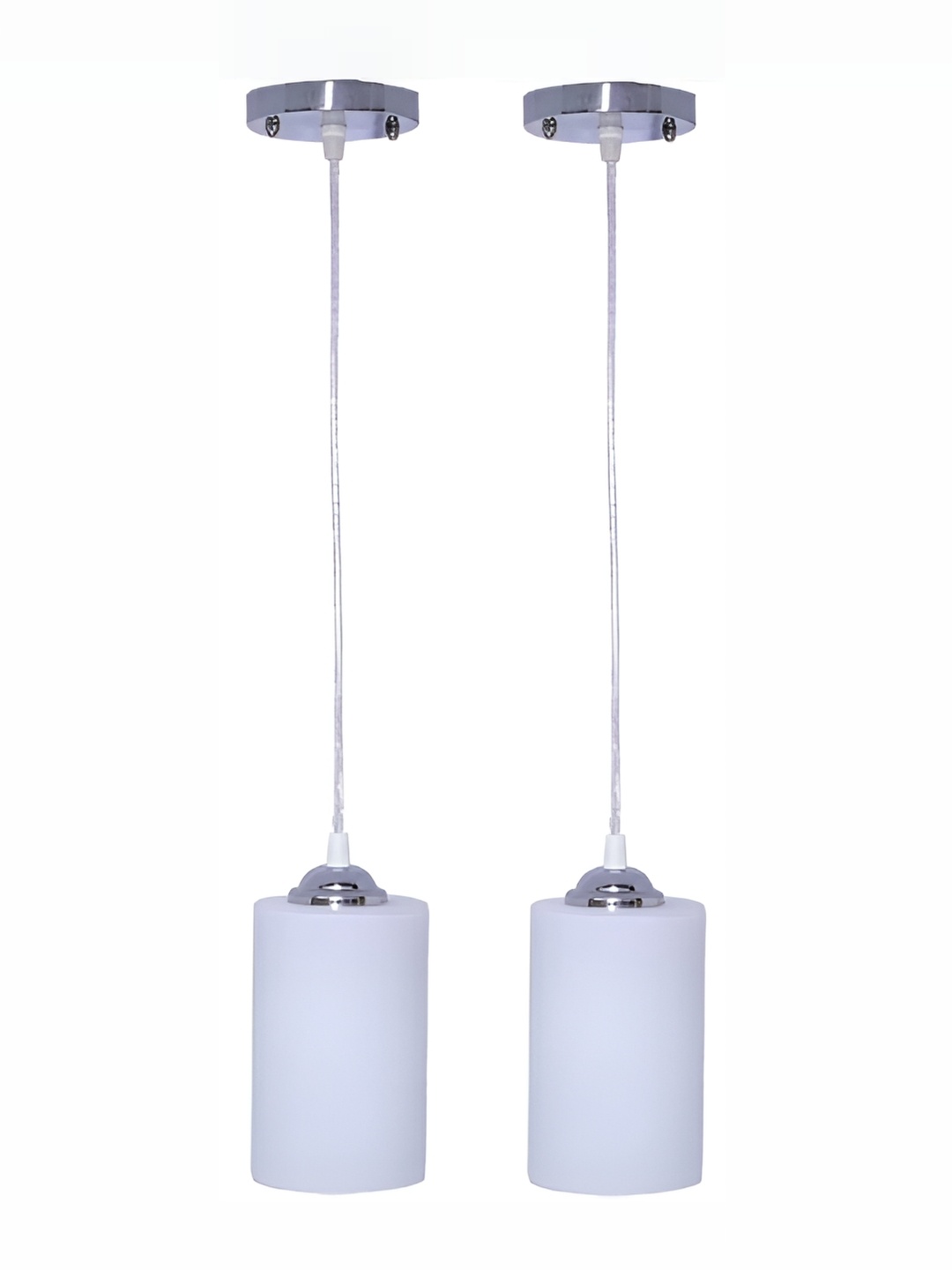 

Whiteray Black & Silver-Toned 2 Pieces Ceiling Lamp