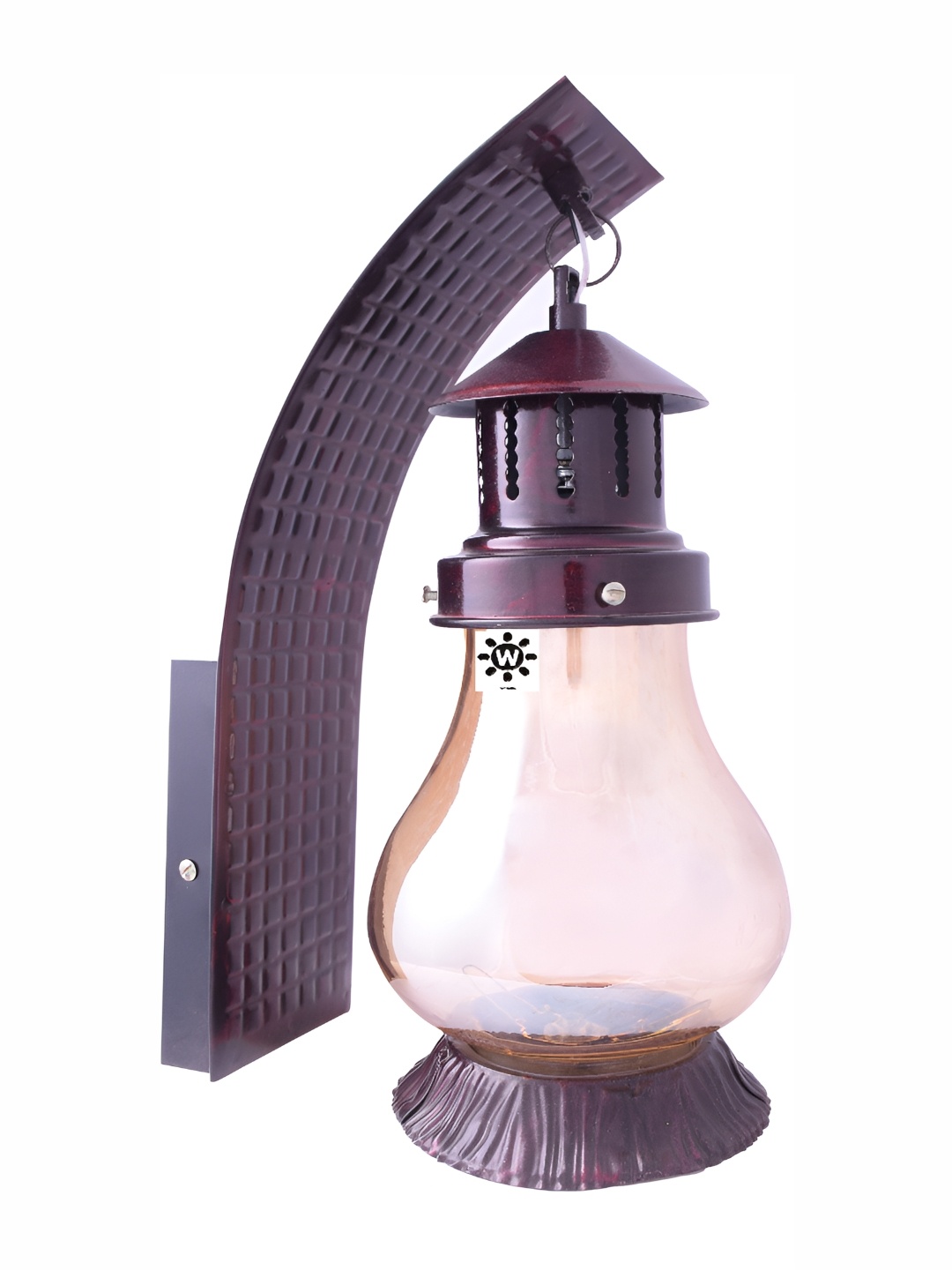 

Whiteray Brown & White Iron Contemporary Spherical Shaped Wall Lamp