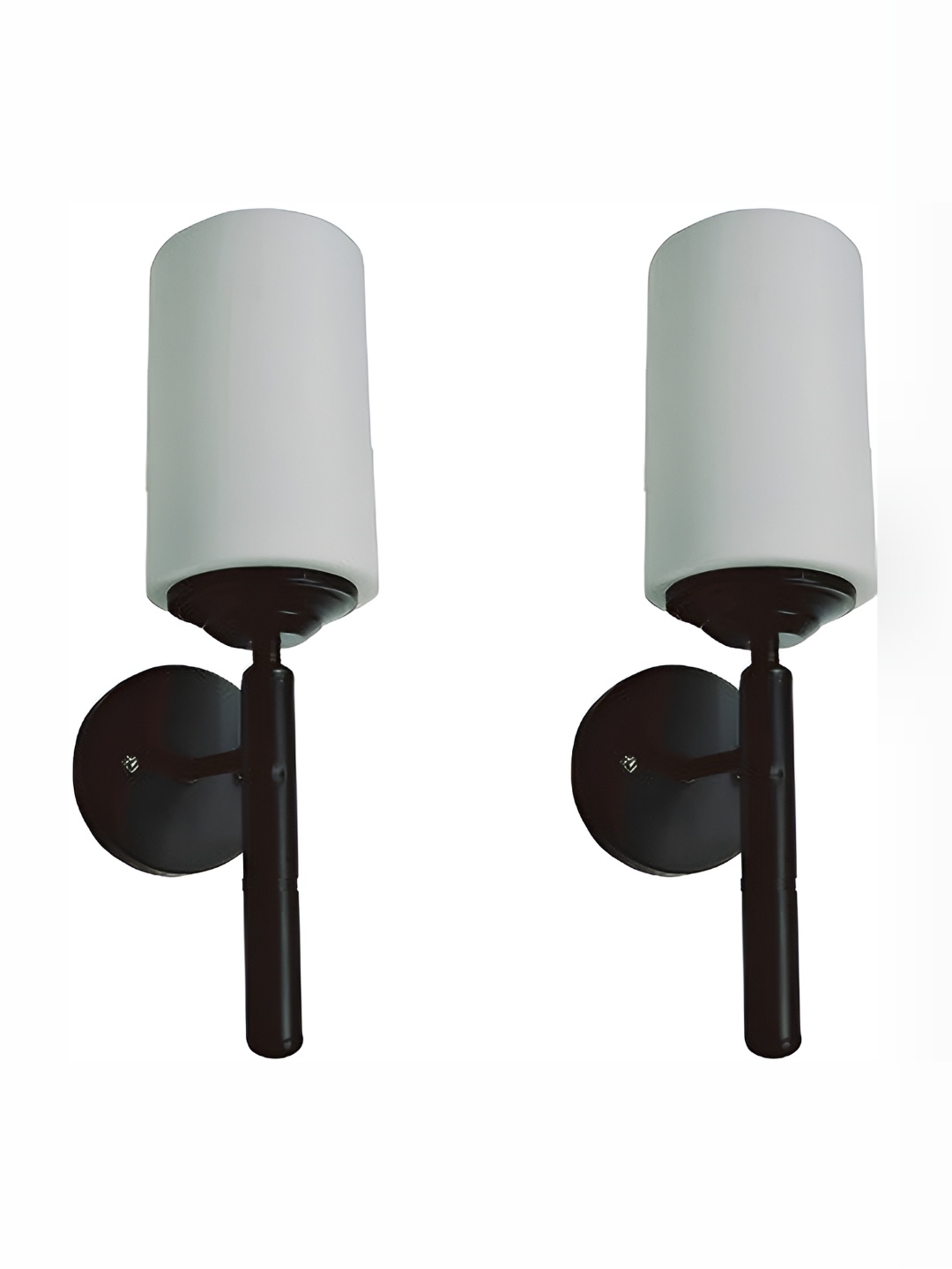 

Whiteray Black & White 2 Pieces Cylindrical Shaped Contemporary Wall Lamps