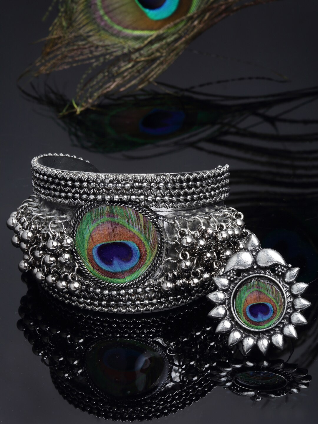 

CHUI MUI Silver-Plated Cuff Bracelet
