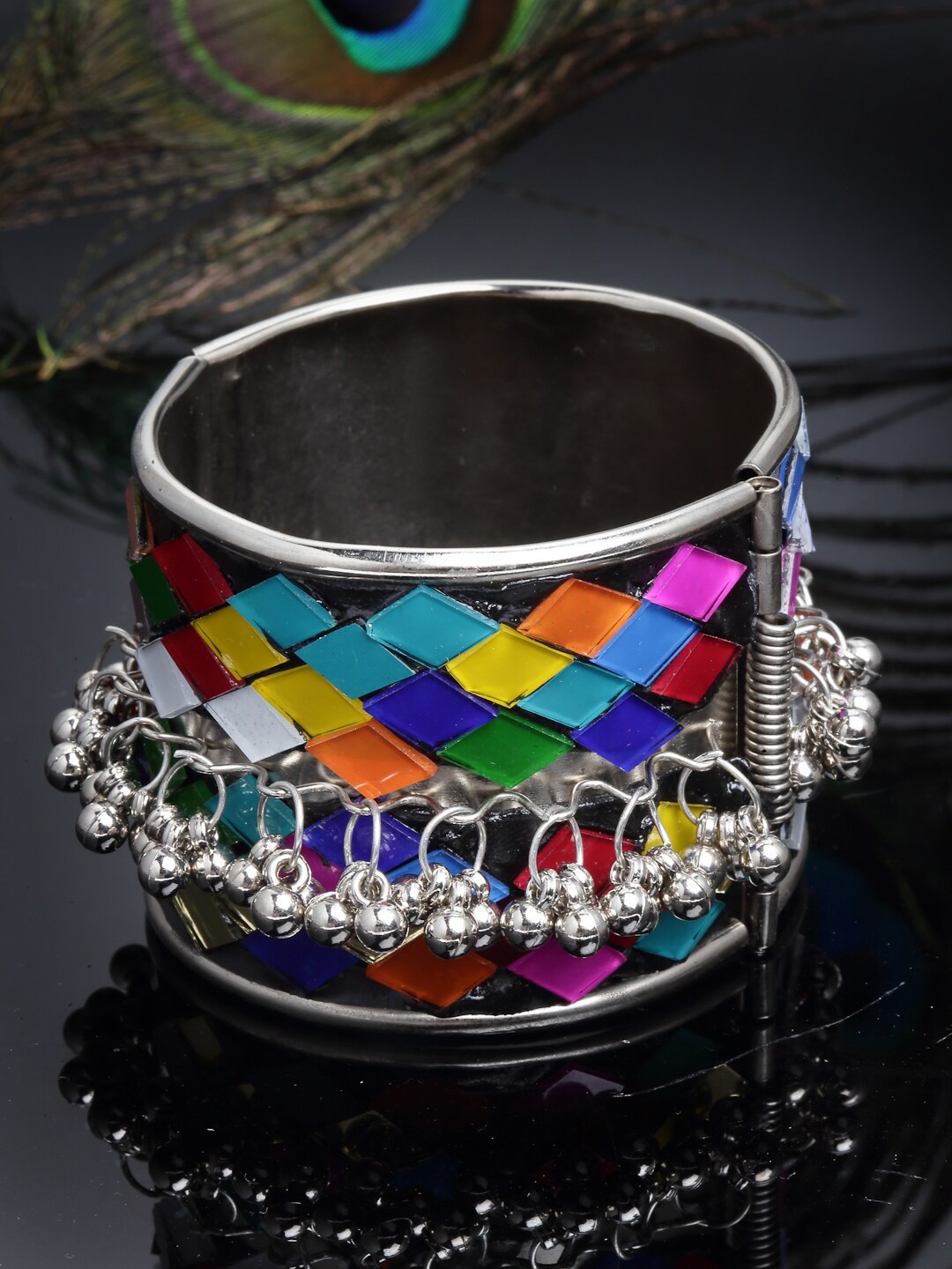 

CHUI MUI Silver-Plated Kada Bracelet