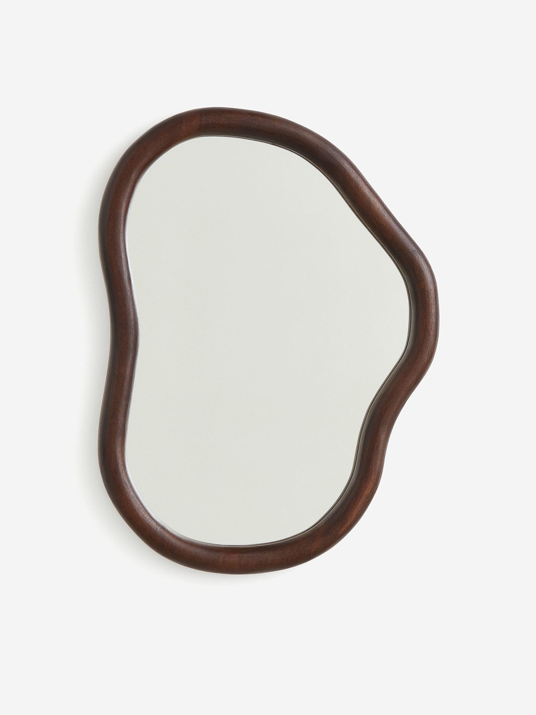 

H&M Brown Large Mango Wood Mirror