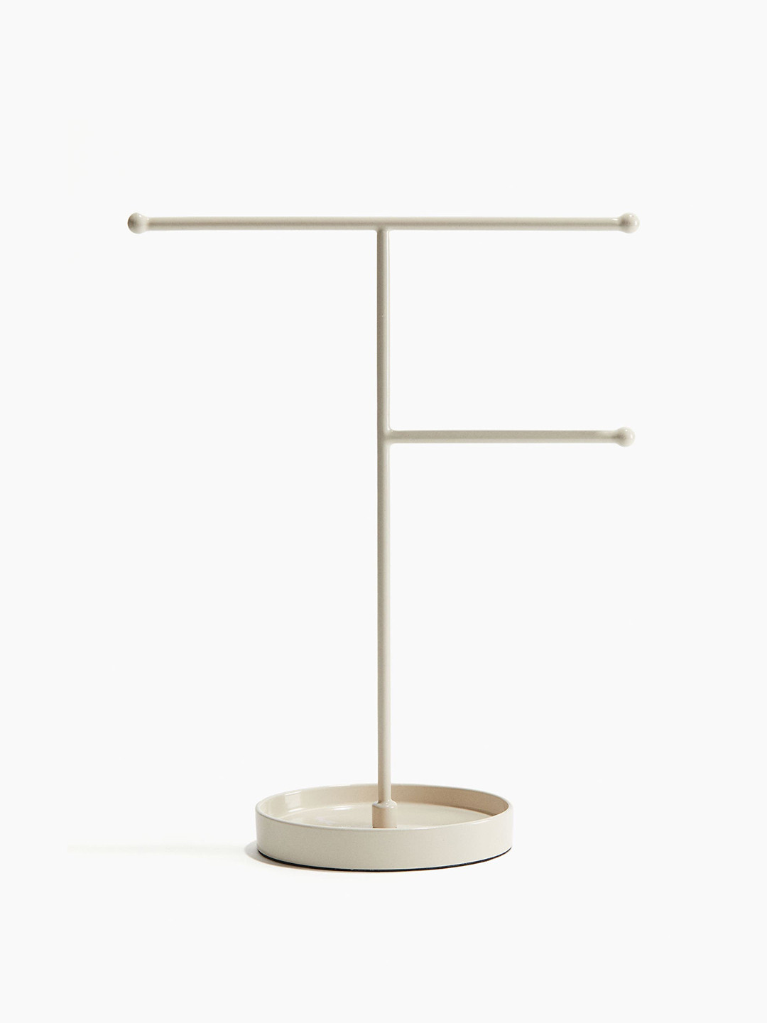

H&M Beige Metal Jewellery Stand
