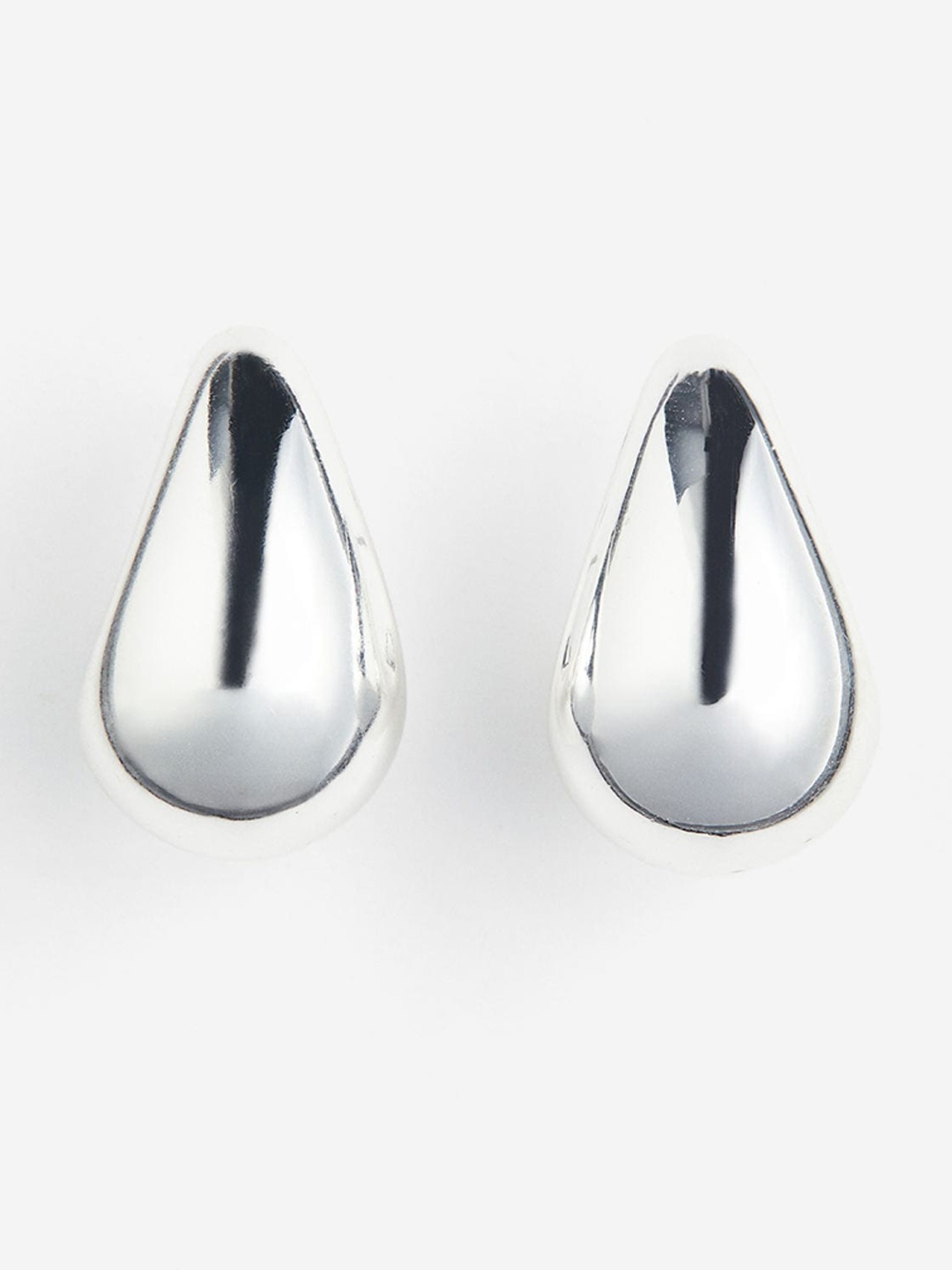 

H&M Chunky Dome Earrings, Silver