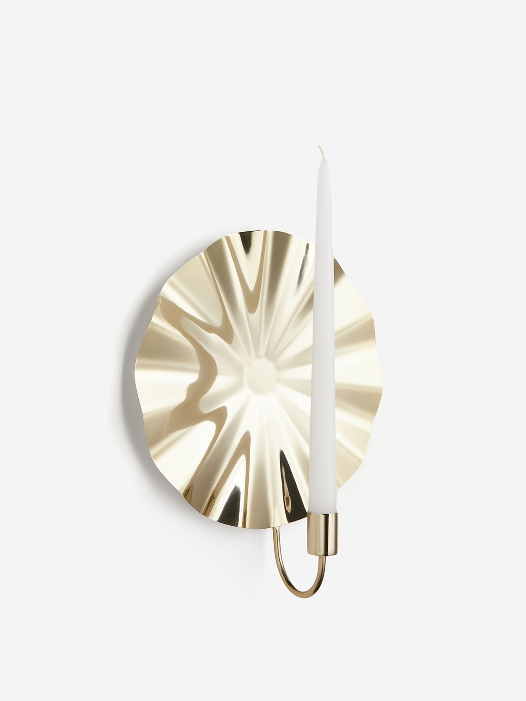 

H&M Gold-Toned Large Metal Sconce