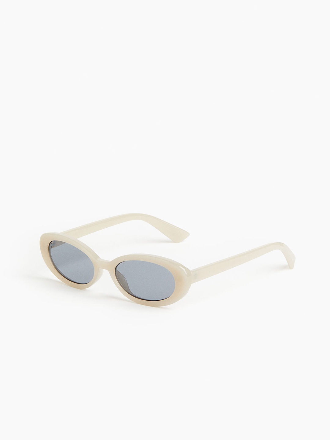 

H&M Women Oval Sunglasses, Beige