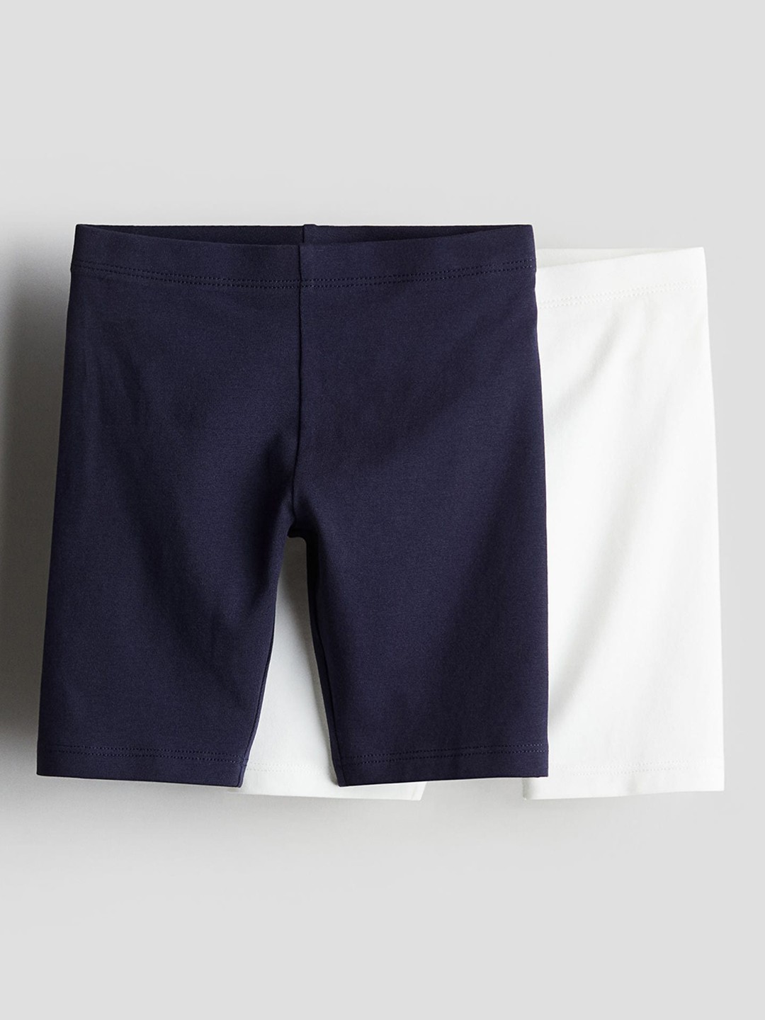 

H&M Girls 2-Pack Cycling Shorts, Blue