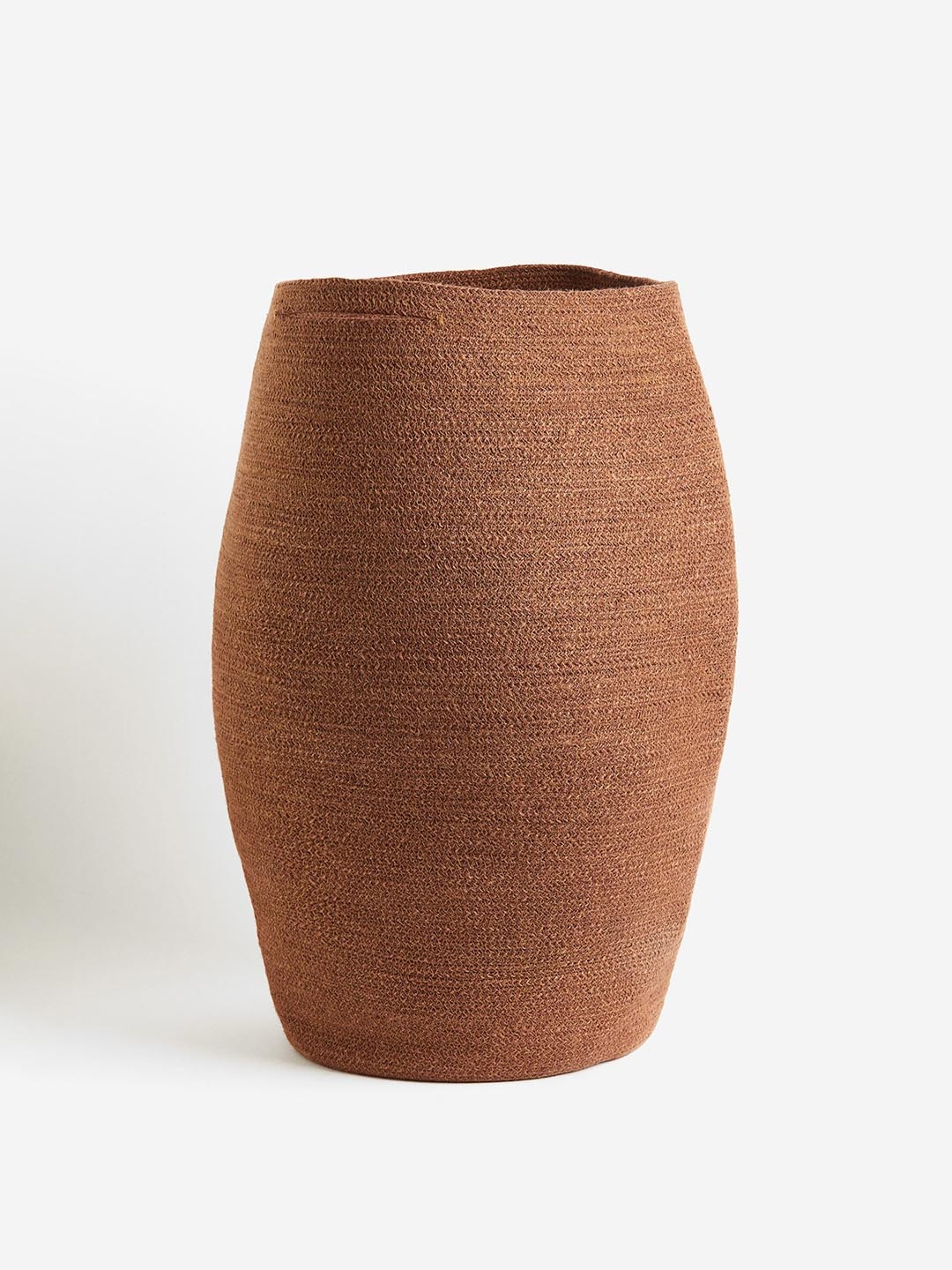 

H&M Brown Jute Laundry Basket, Beige