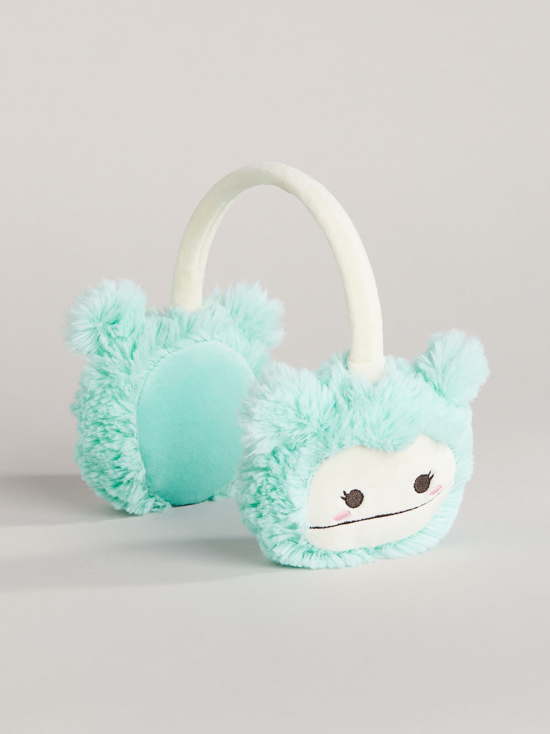 

H&M Girls Appliqud Earmuffs, Green