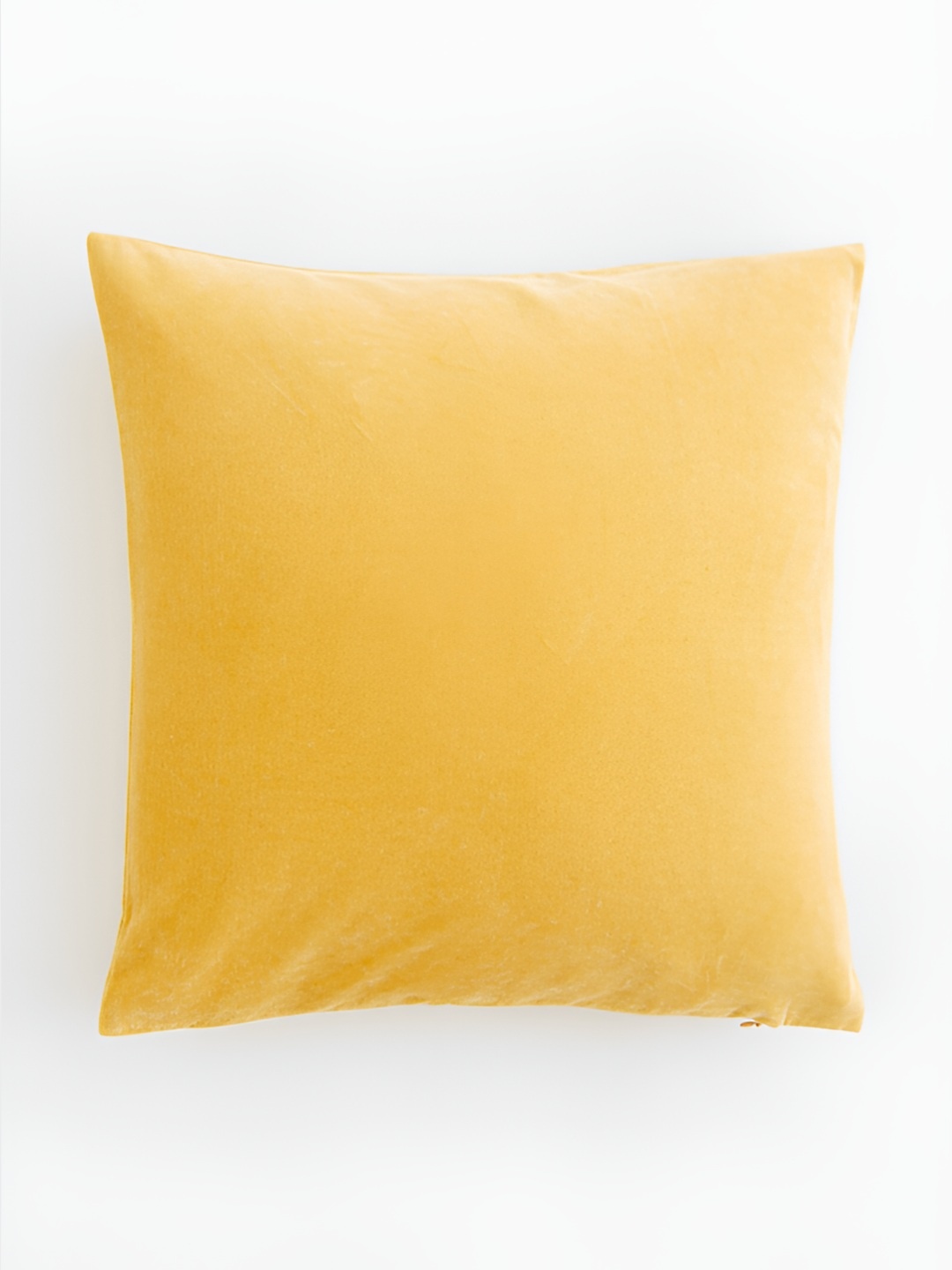 

H&M Yellow Pure Cotton Velvet Cushion Cover