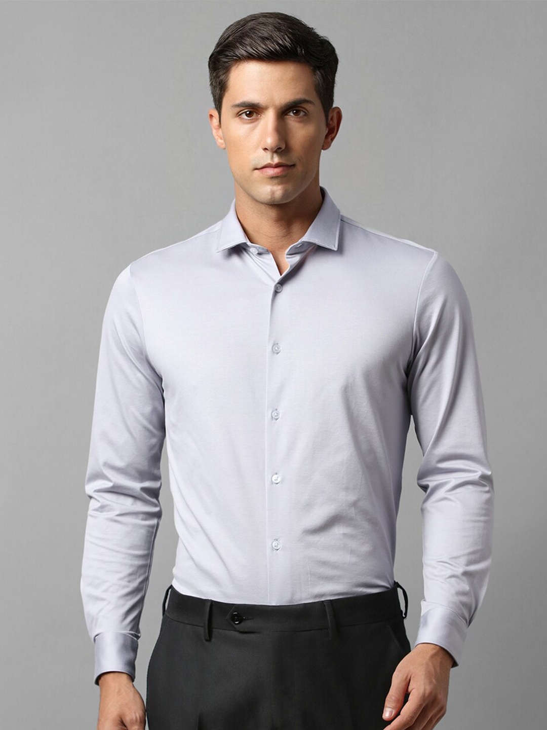 

Louis Philippe Slim Fit Pure Cotton Formal Shirt, Blue