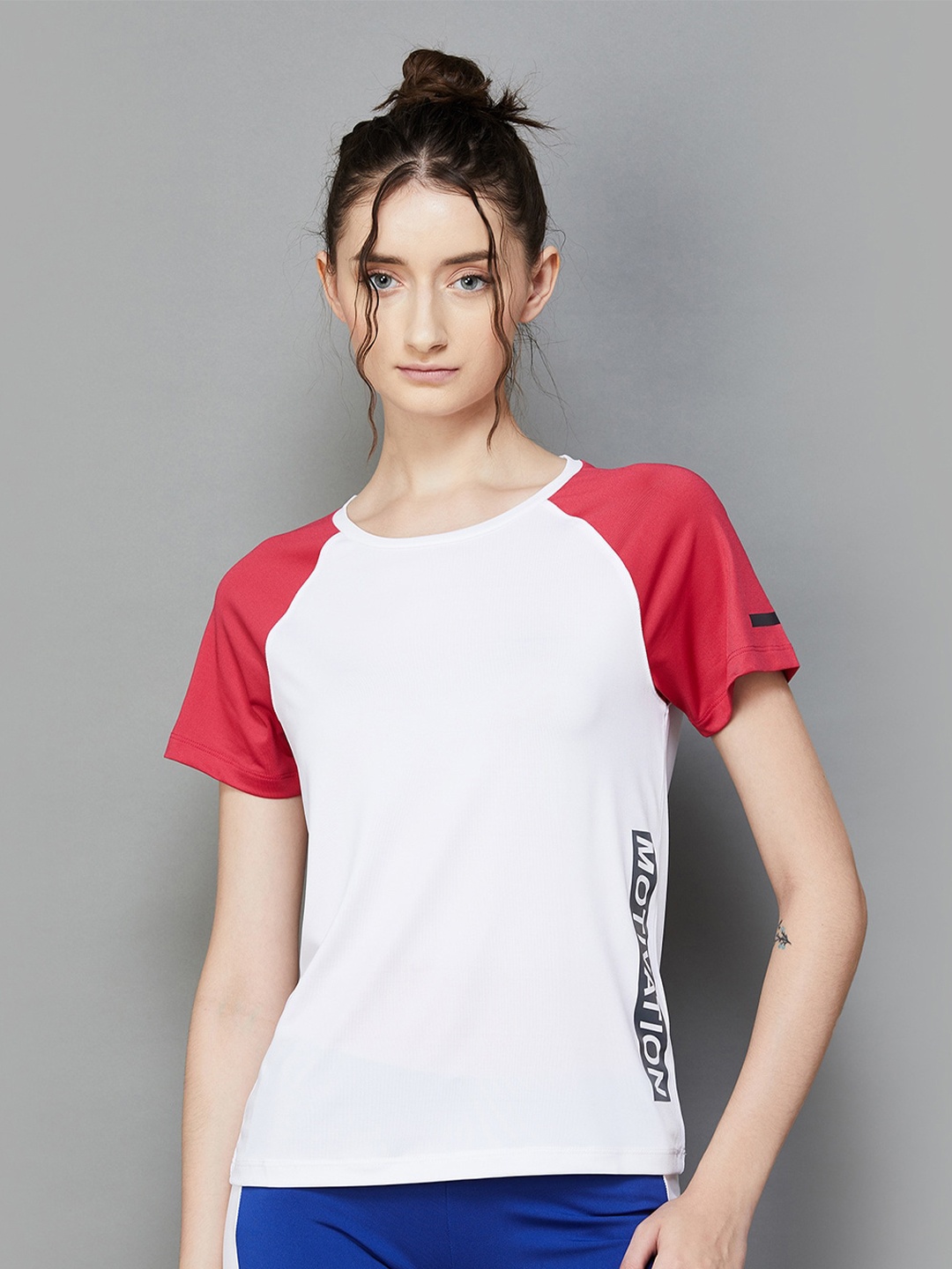 

Kappa Typography Printed Cotton T-shirt, White